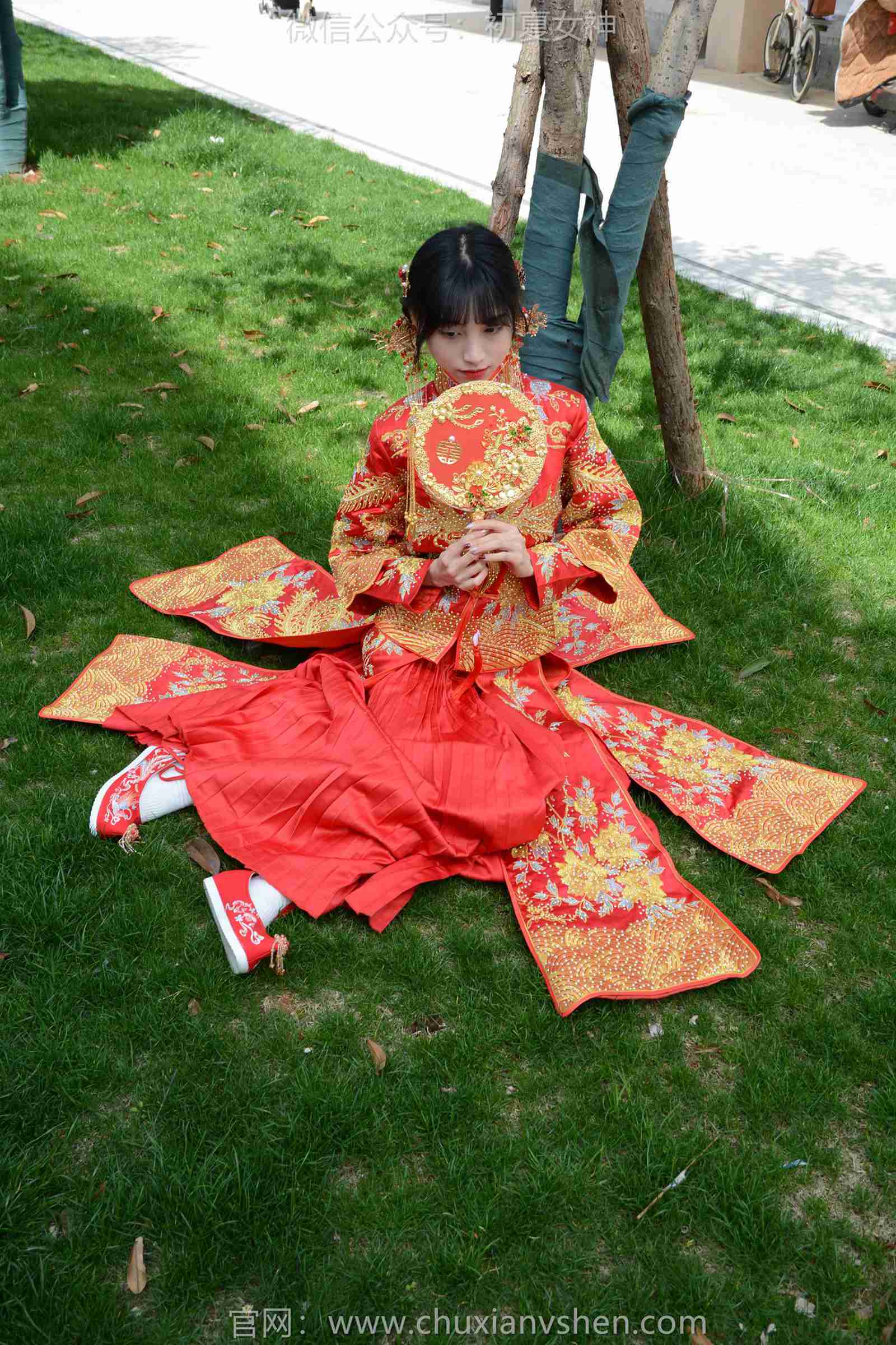 图片[37]-初夏女神 NO.169 柒柒 最美新娘[140P] – 速更版-美库