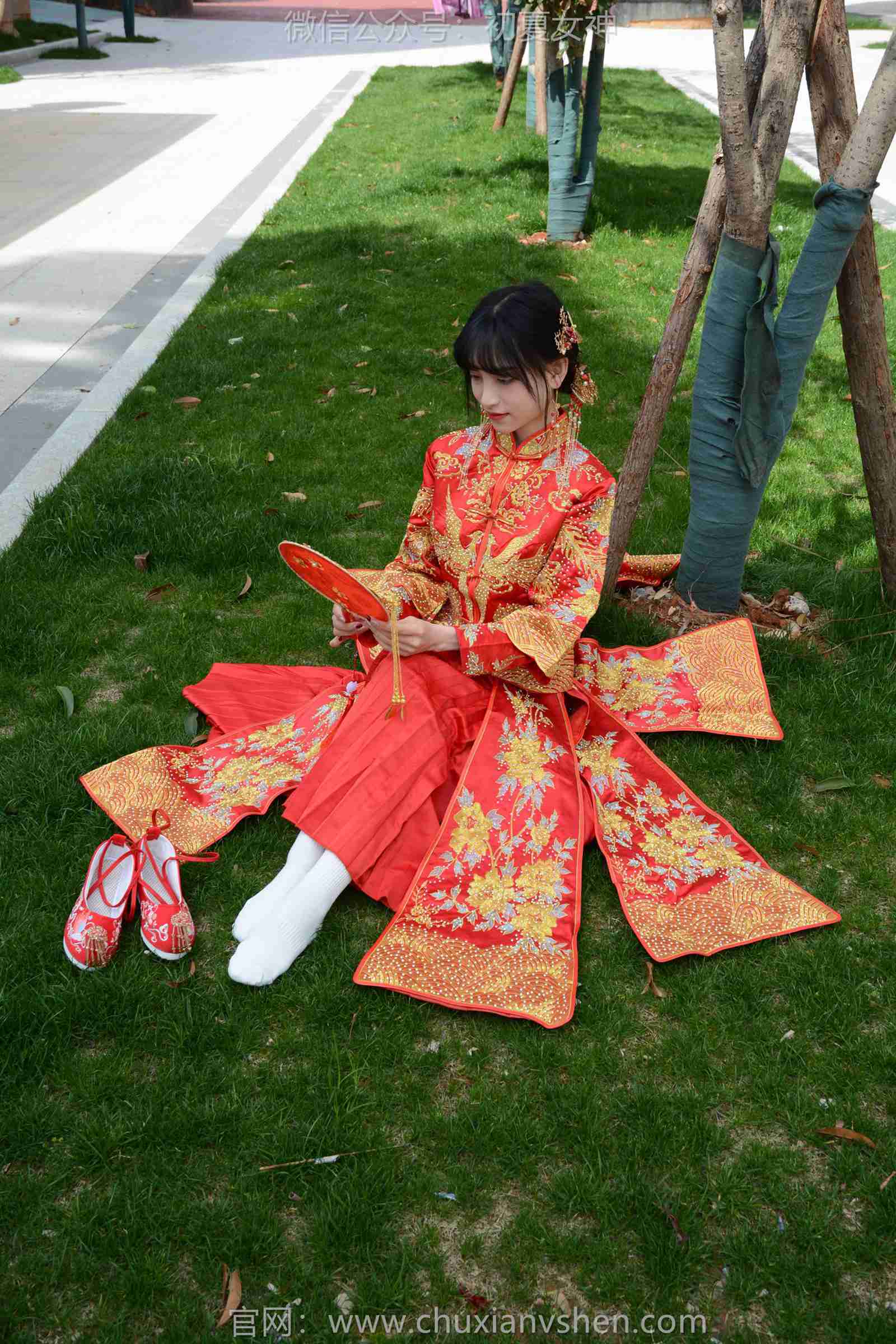 图片[48]-初夏女神 NO.169 柒柒 最美新娘[140P] – 速更版-美库