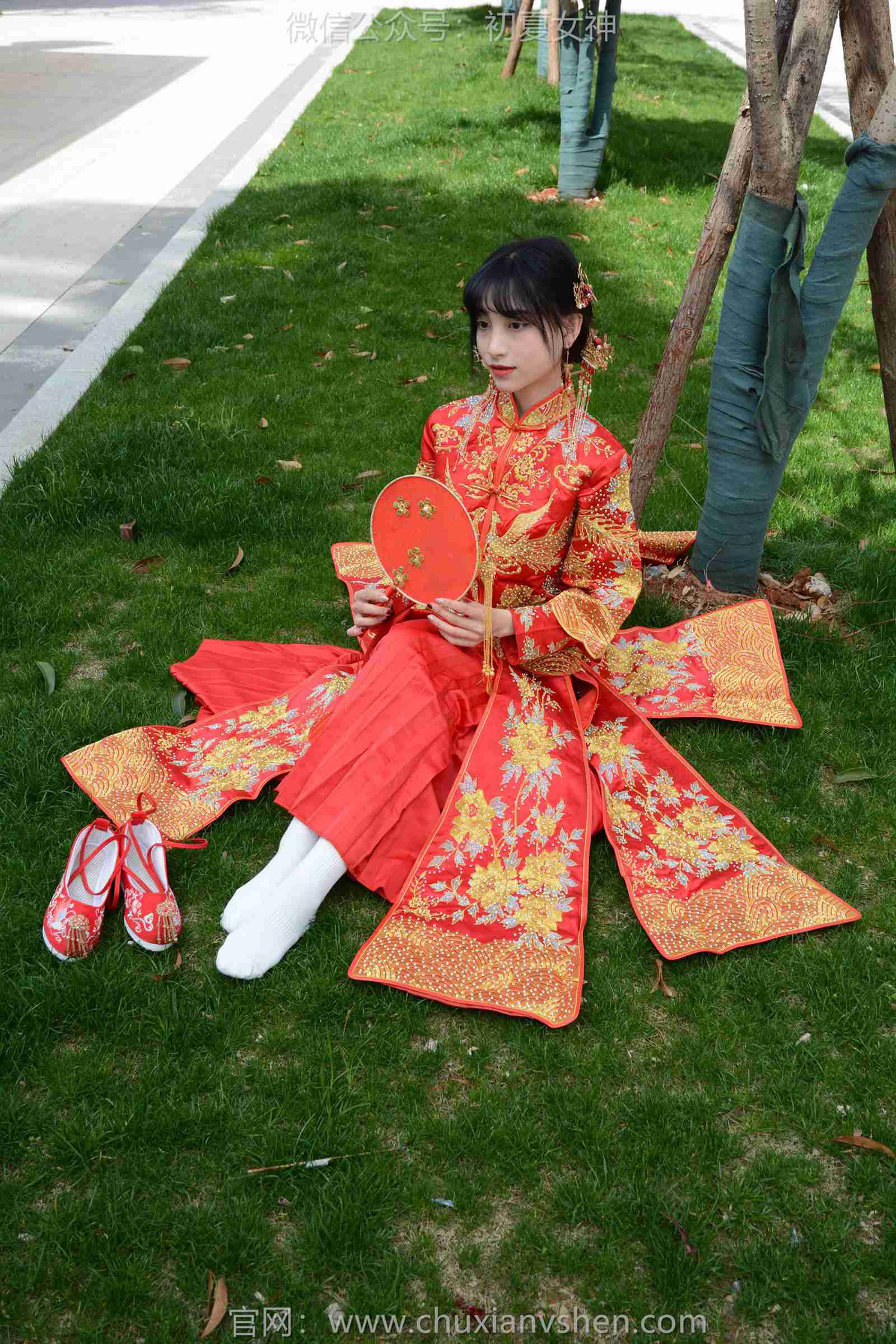 图片[50]-初夏女神 NO.169 柒柒 最美新娘[140P] – 速更版-美库