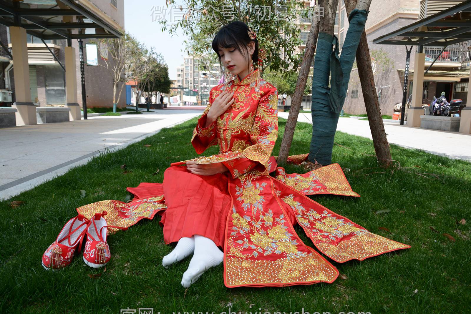 图片[57]-初夏女神 NO.169 柒柒 最美新娘[140P] – 速更版-美库