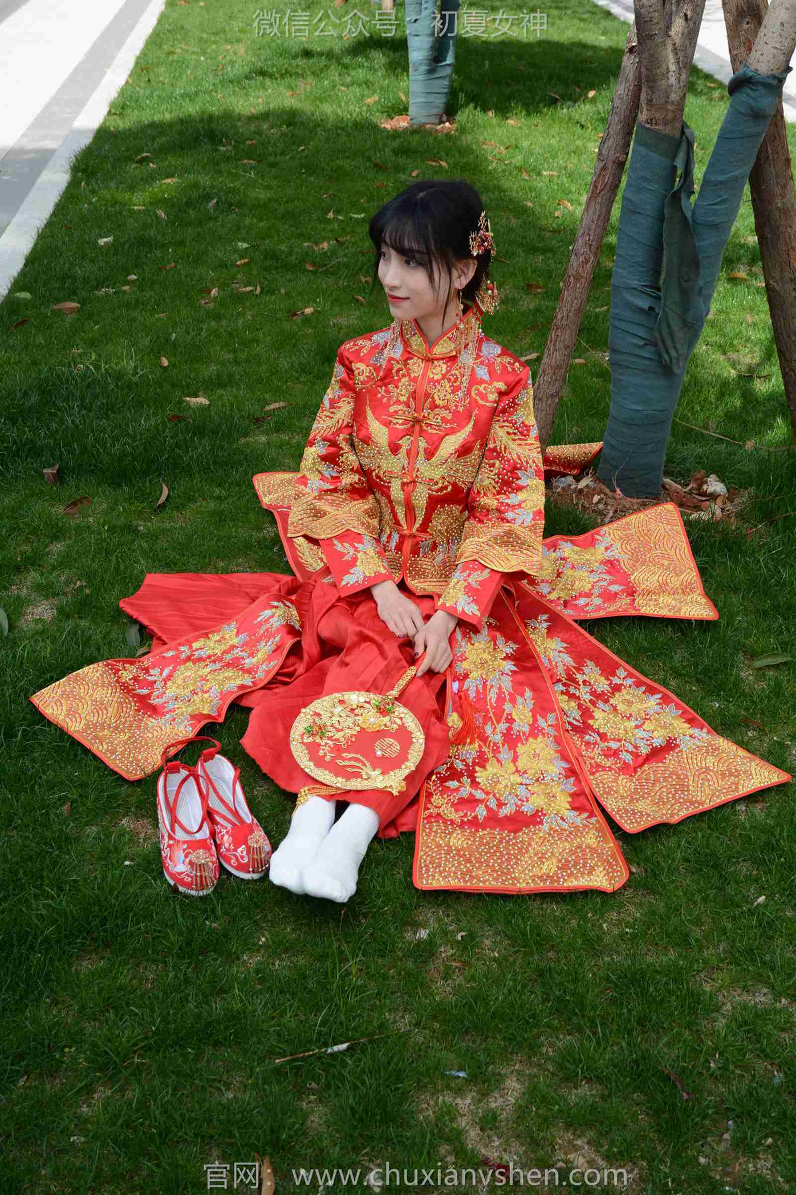 图片[59]-初夏女神 NO.169 柒柒 最美新娘[140P] – 速更版-美库