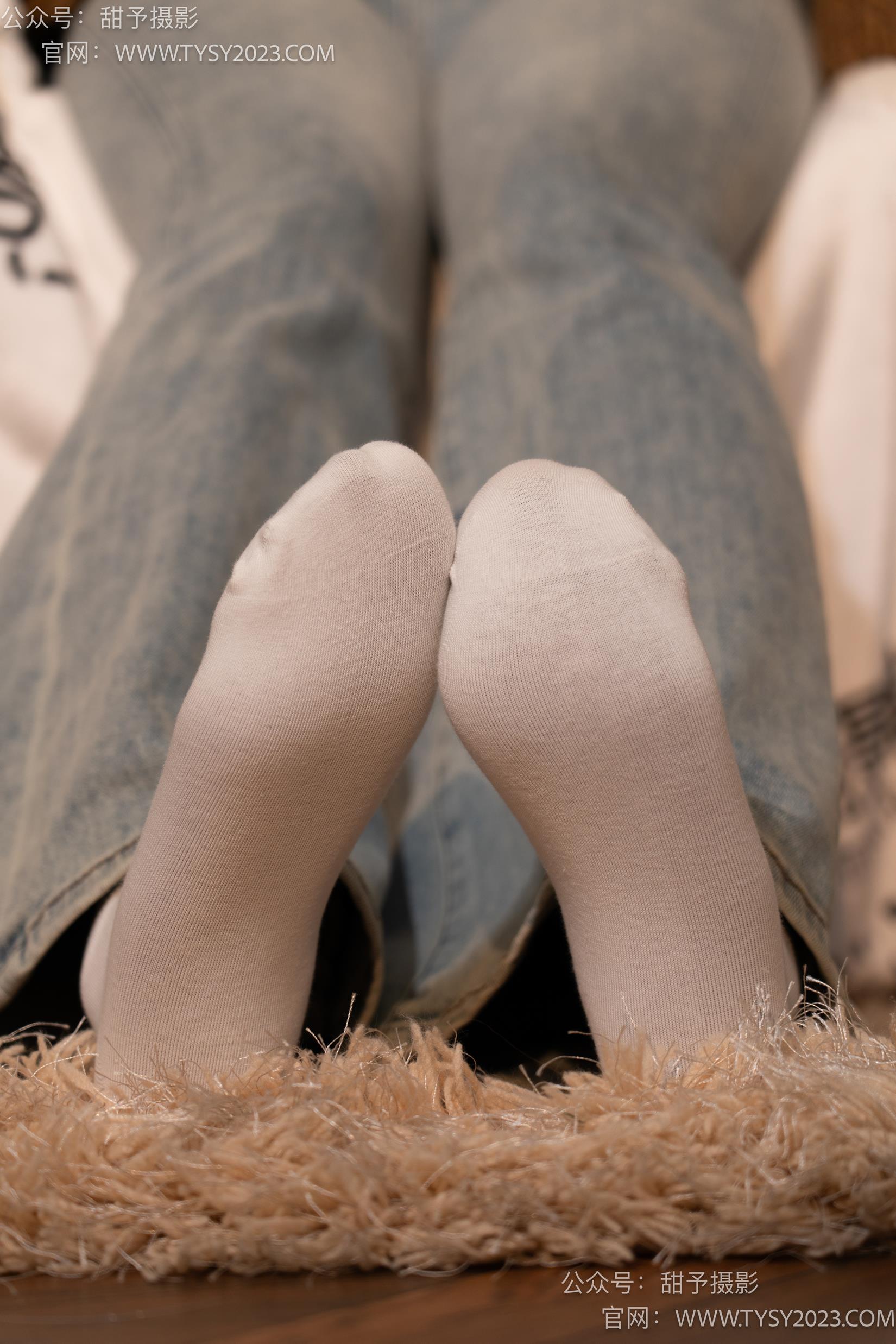 图片[64]-甜予摄影 NO.031 小野-皮鞋、白棉袜、油量灰丝[129P] – 速更版-美库