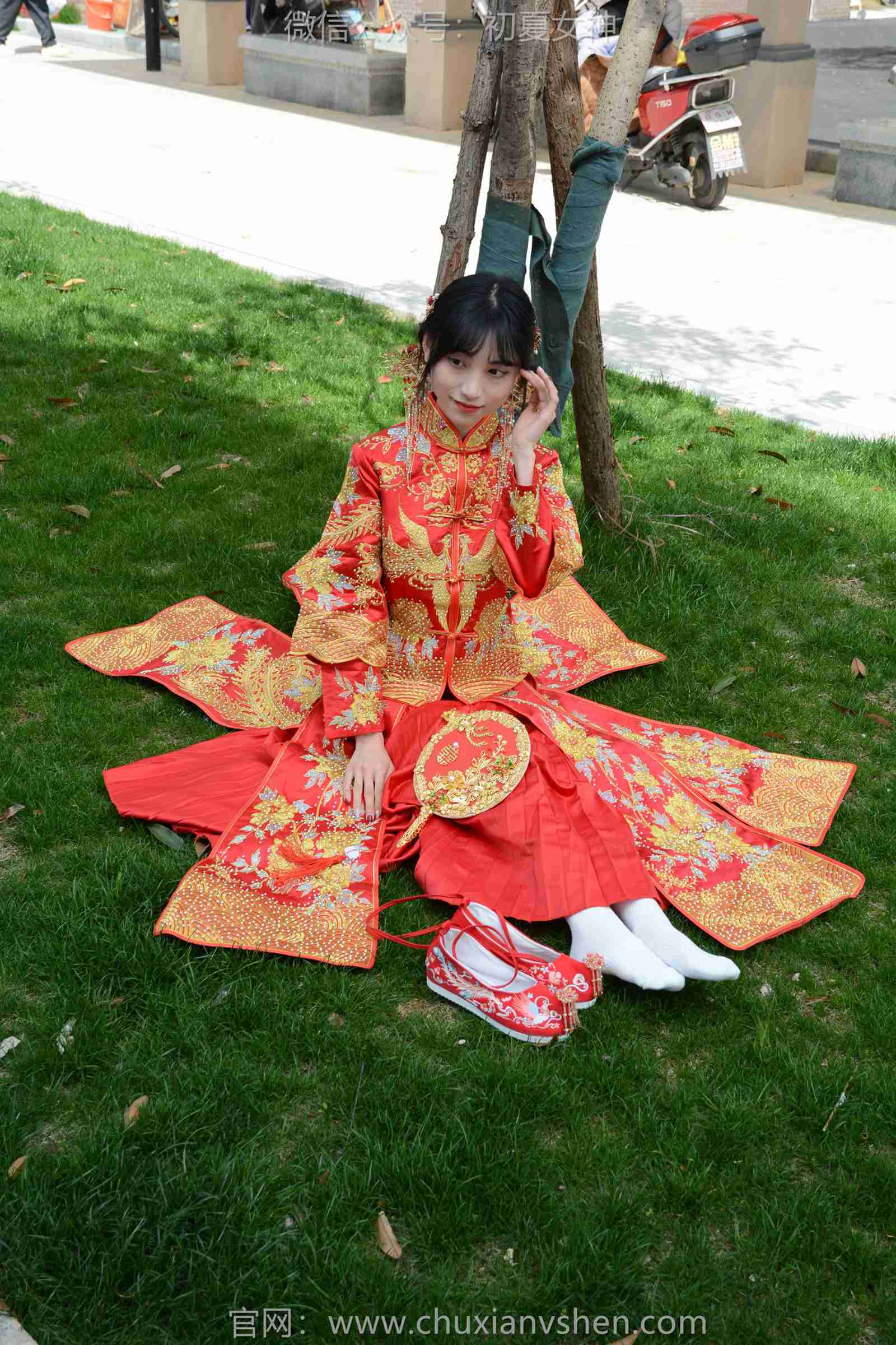 图片[66]-初夏女神 NO.169 柒柒 最美新娘[140P] – 速更版-美库