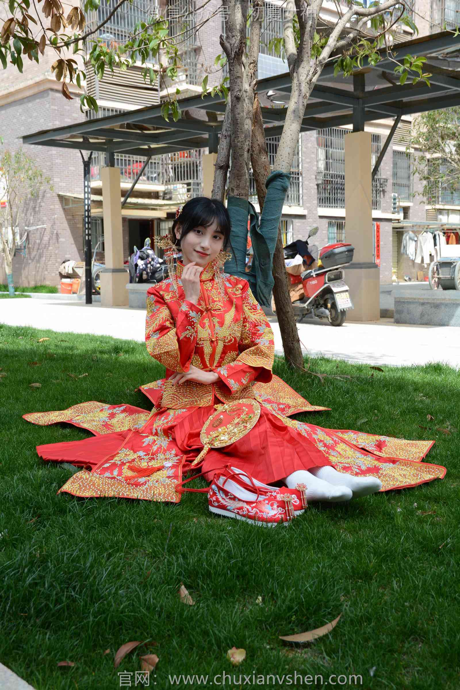 图片[67]-初夏女神 NO.169 柒柒 最美新娘[140P] – 速更版-美库