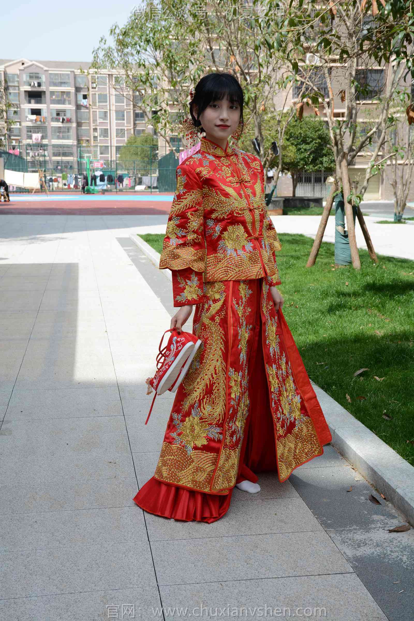 图片[70]-初夏女神 NO.169 柒柒 最美新娘[140P] – 速更版-美库