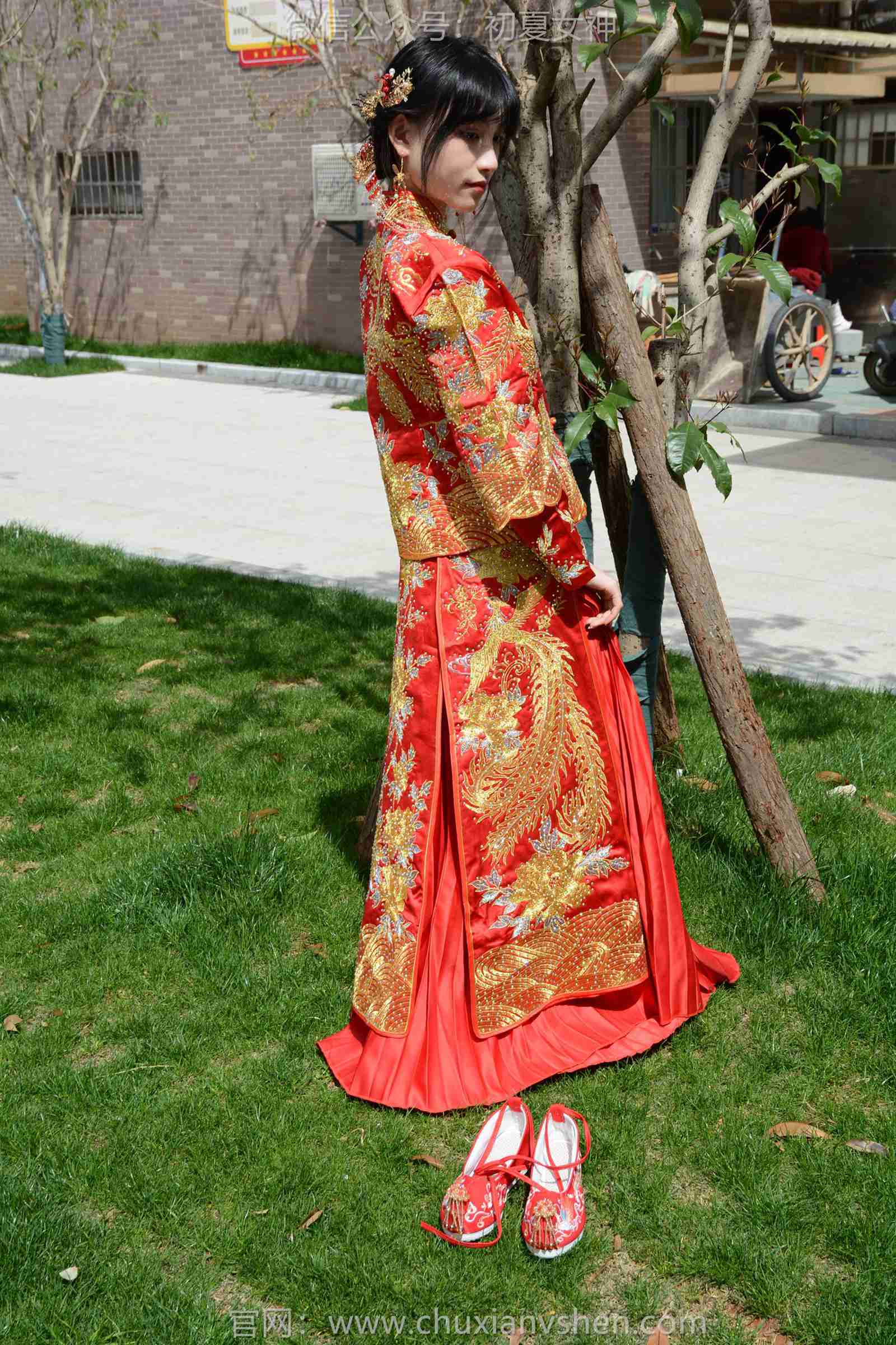 图片[74]-初夏女神 NO.169 柒柒 最美新娘[140P] – 速更版-美库