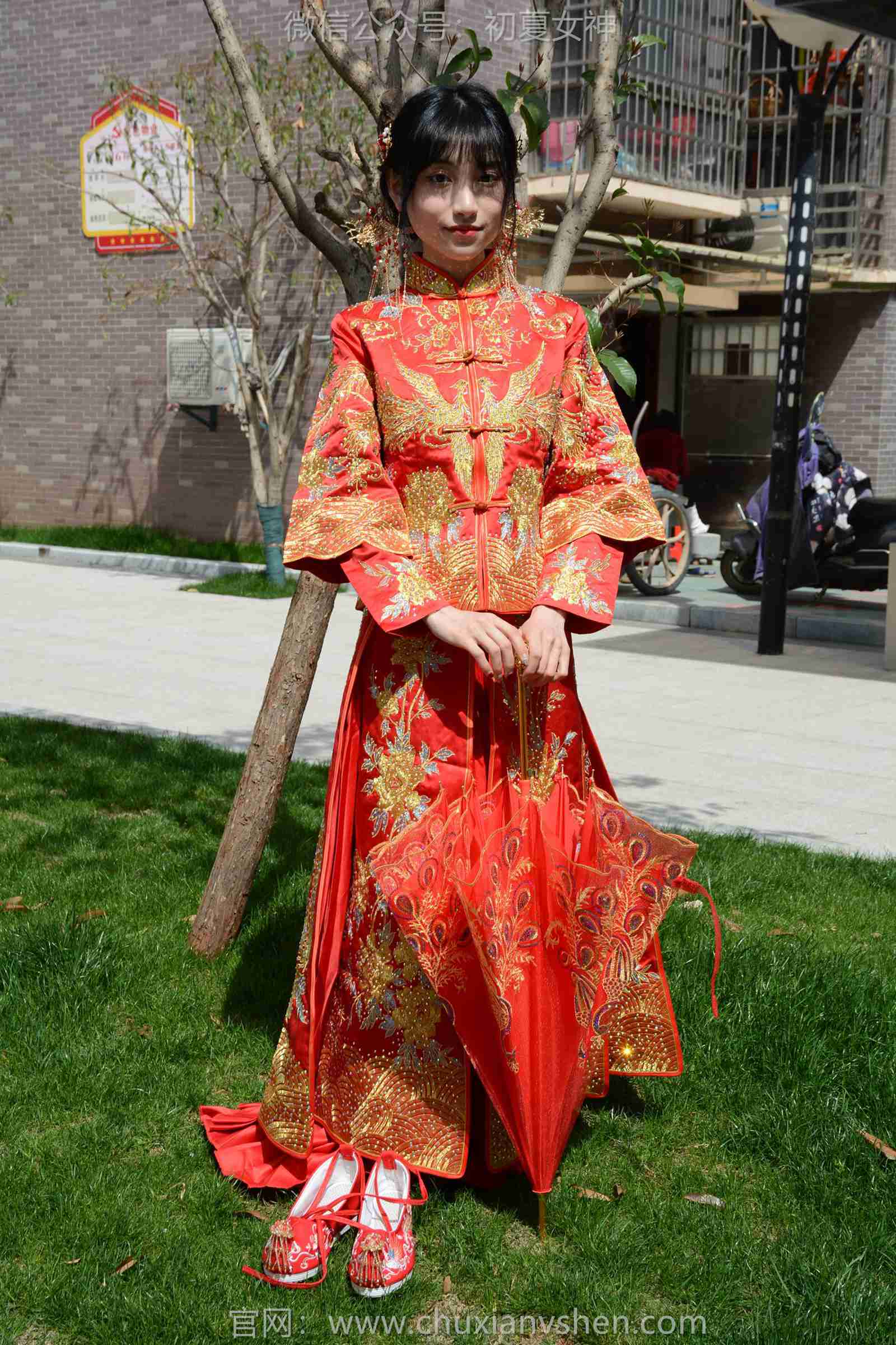 图片[75]-初夏女神 NO.169 柒柒 最美新娘[140P] – 速更版-美库