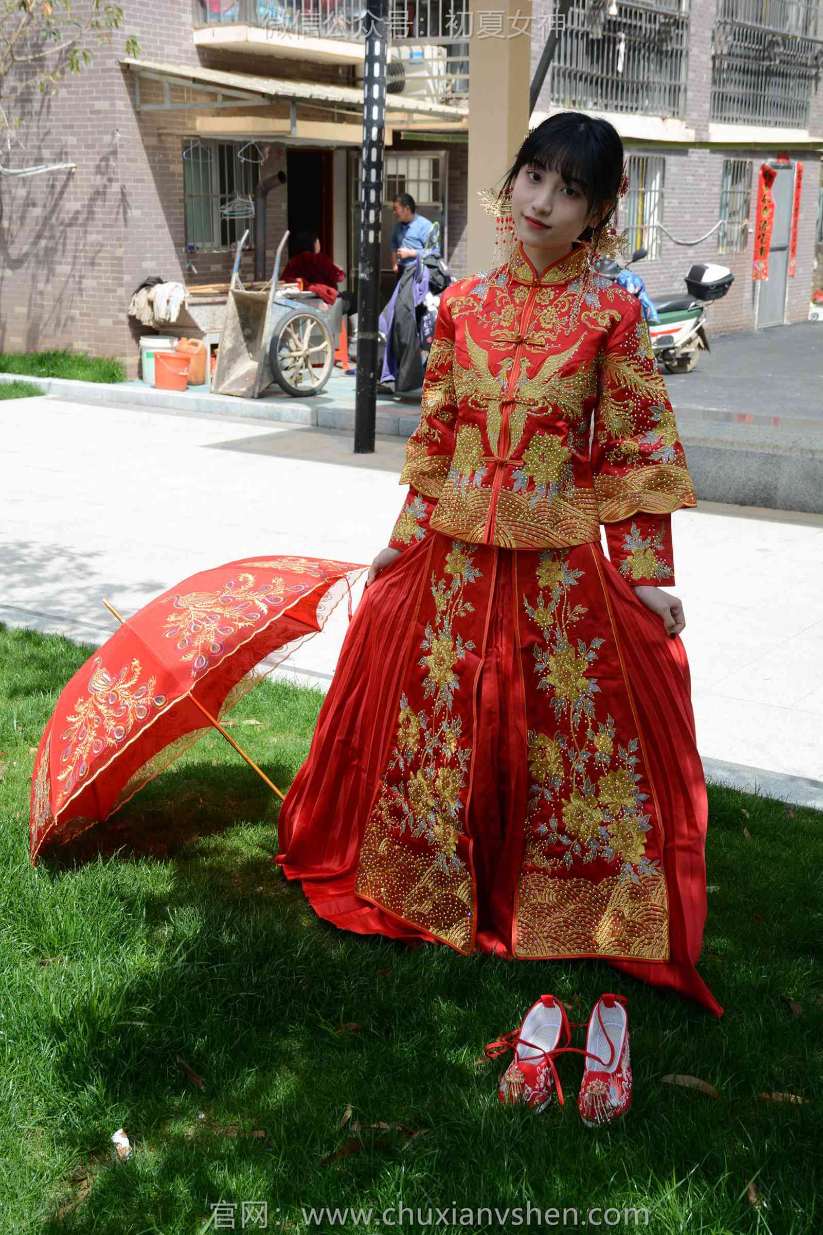 图片[81]-初夏女神 NO.169 柒柒 最美新娘[140P] – 速更版-美库