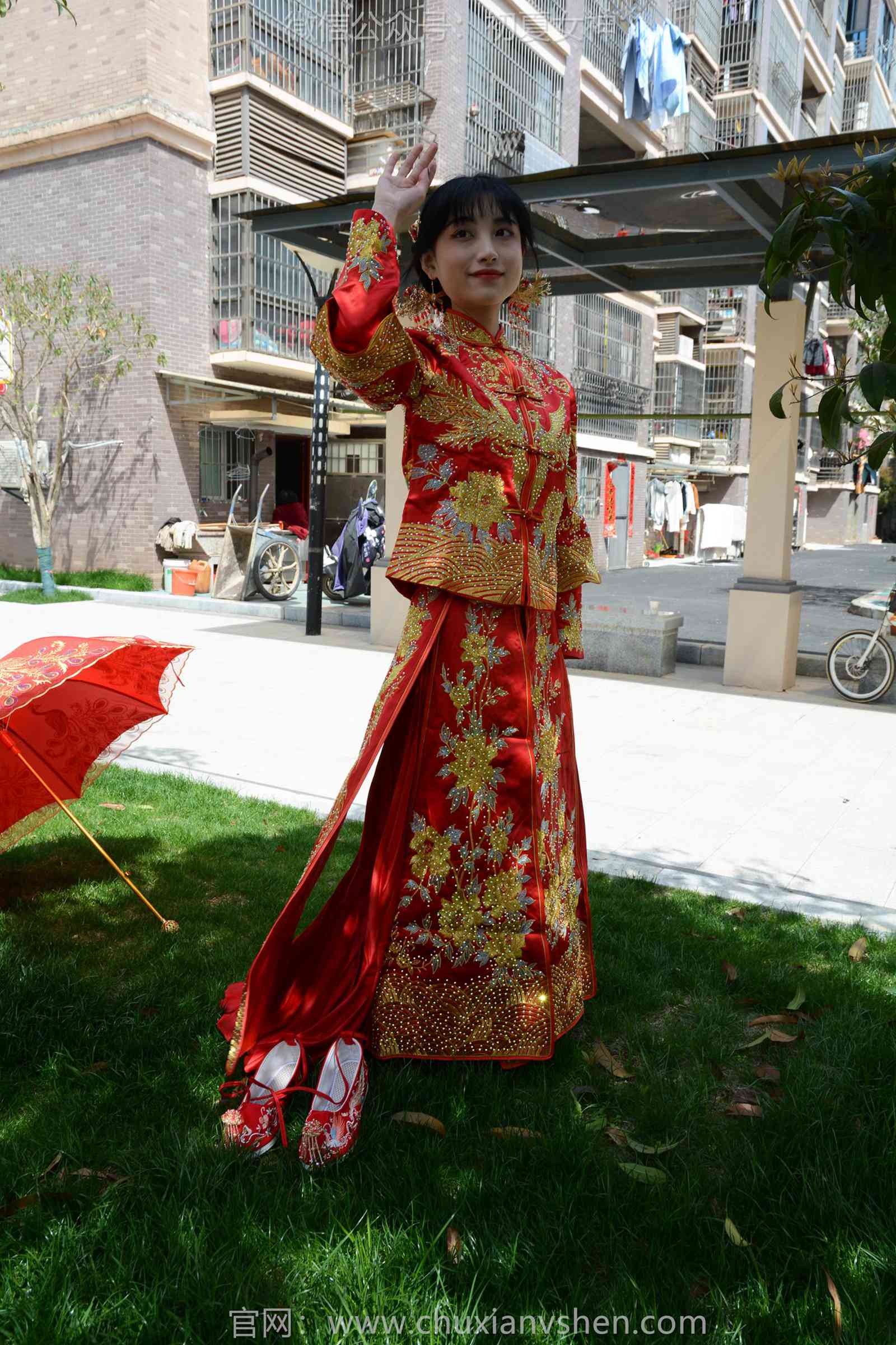 图片[85]-初夏女神 NO.169 柒柒 最美新娘[140P] – 速更版-美库