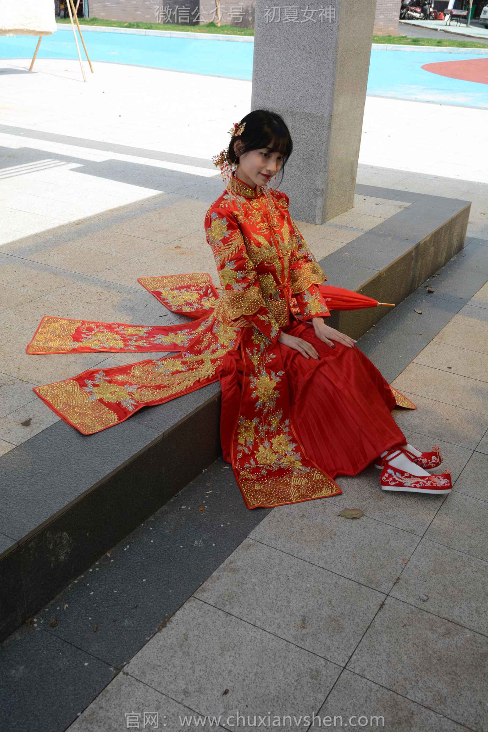 图片[92]-初夏女神 NO.169 柒柒 最美新娘[140P] – 速更版-美库