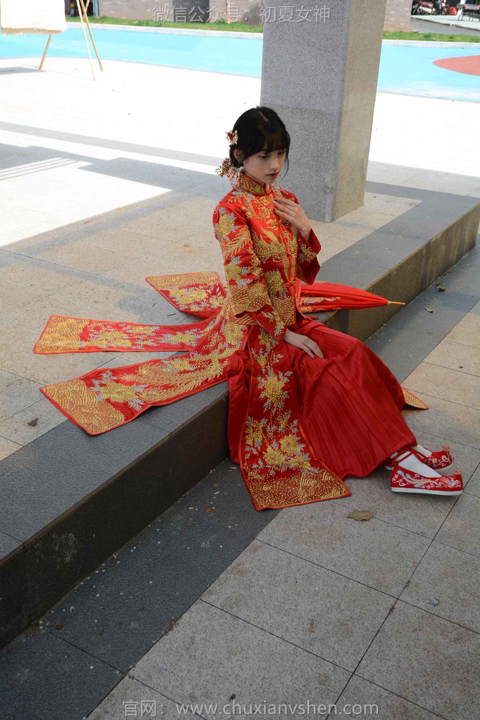 图片[93]-初夏女神 NO.169 柒柒 最美新娘[140P] – 速更版-美库