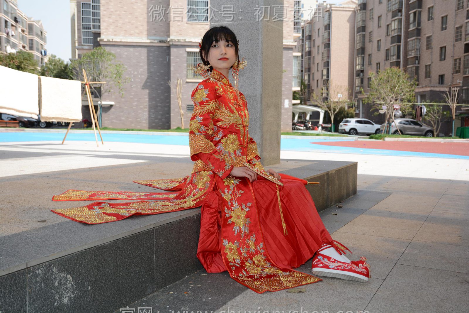 图片[96]-初夏女神 NO.169 柒柒 最美新娘[140P] – 速更版-美库