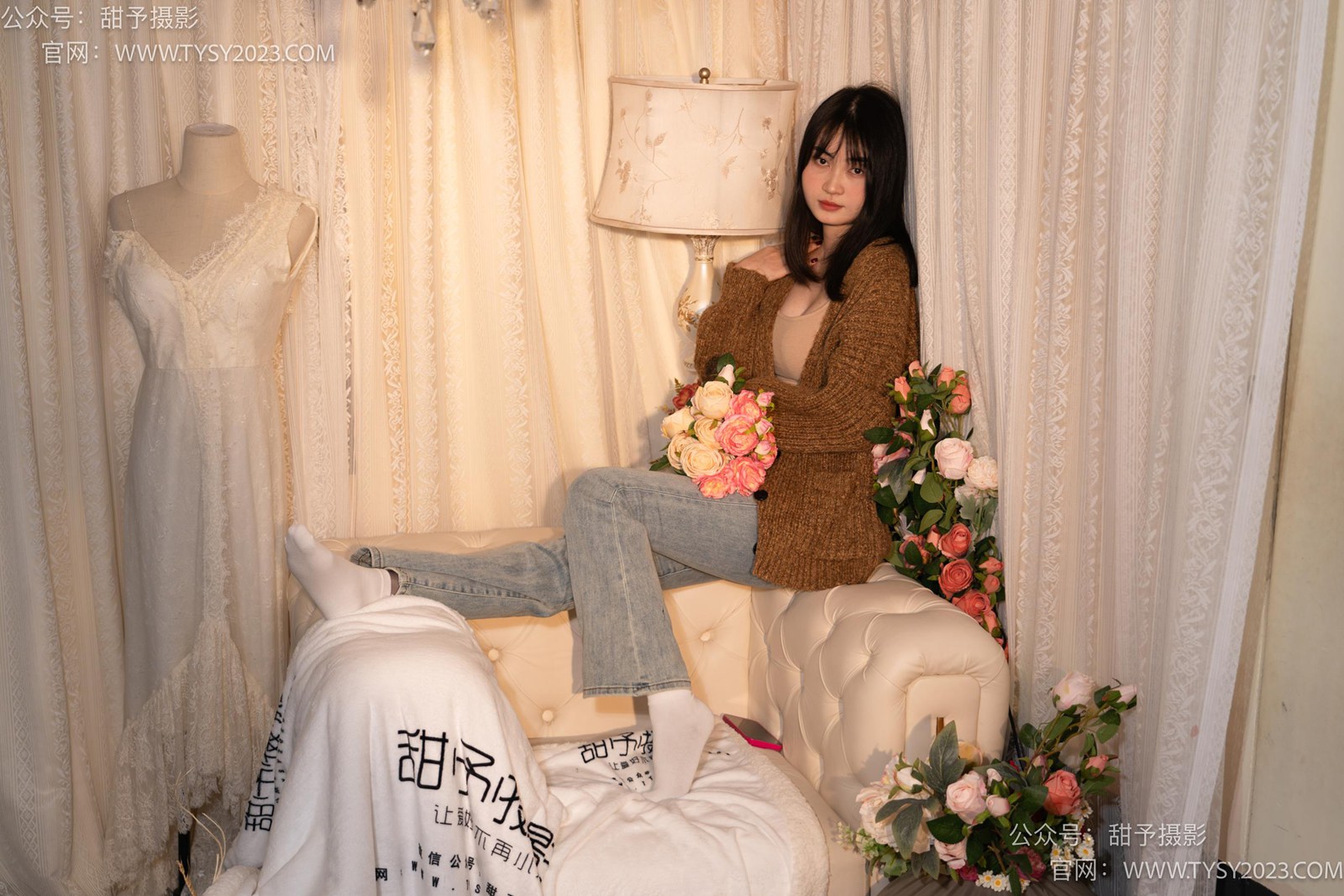 图片[100]-甜予摄影 NO.031 小野-皮鞋、白棉袜、油量灰丝[129P] – 速更版-美库