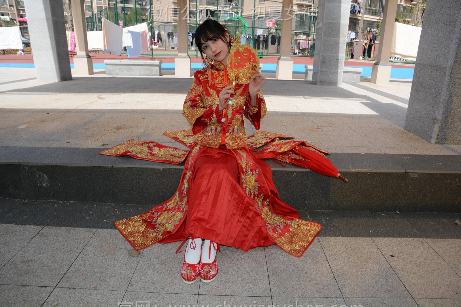 图片[99]-初夏女神 NO.169 柒柒 最美新娘[140P] – 速更版-美库