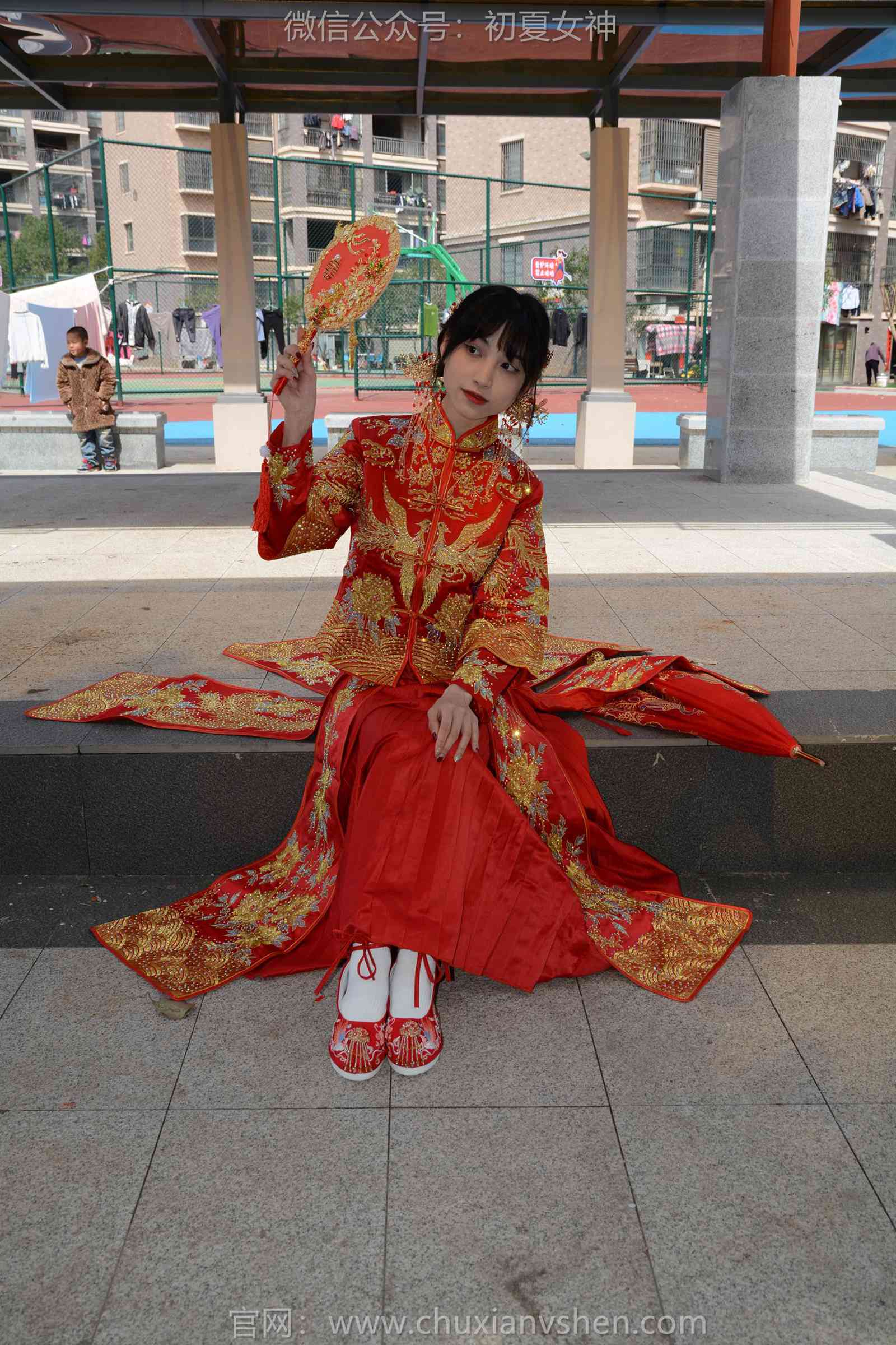 图片[100]-初夏女神 NO.169 柒柒 最美新娘[140P] – 速更版-美库