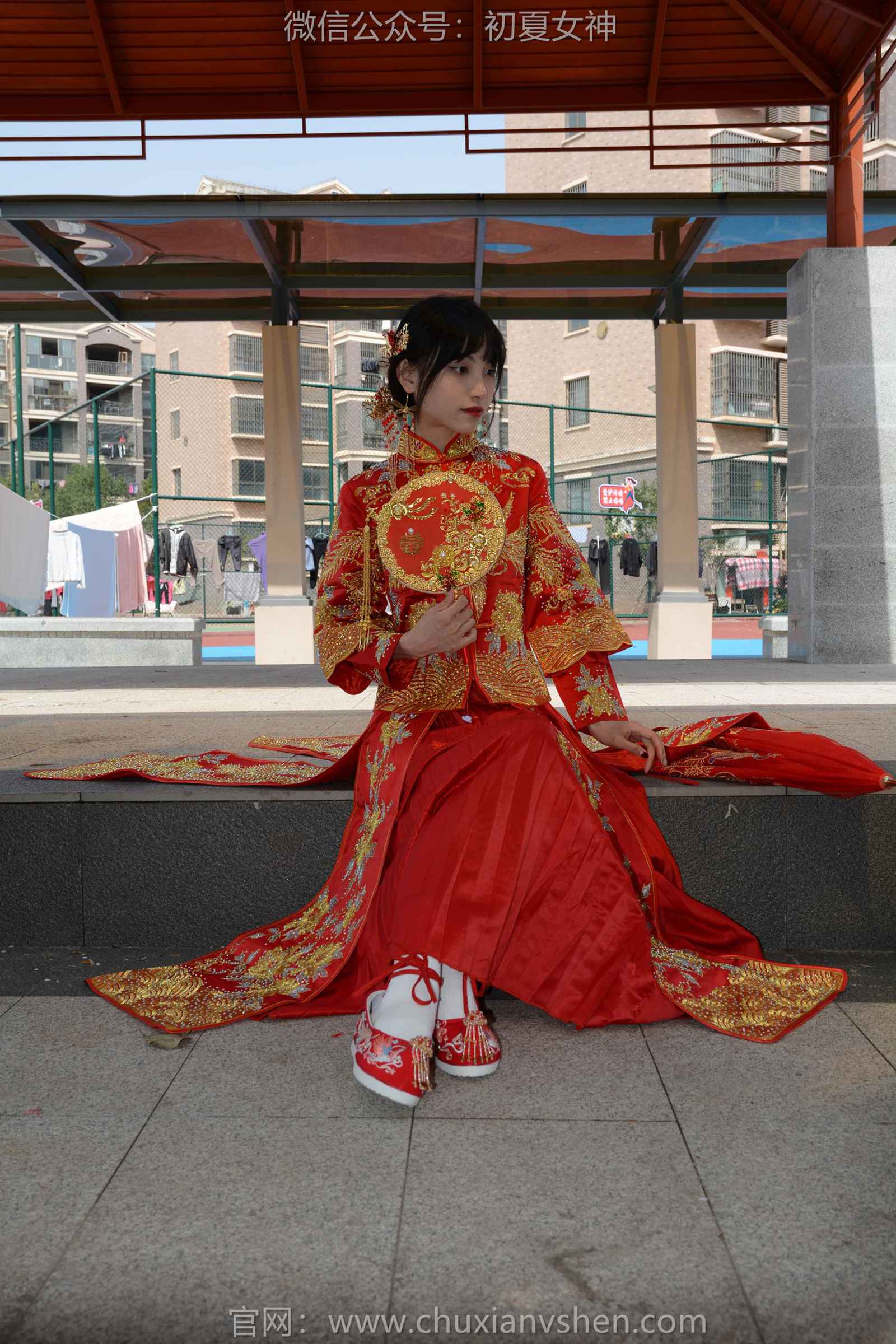 图片[102]-初夏女神 NO.169 柒柒 最美新娘[140P] – 速更版-美库