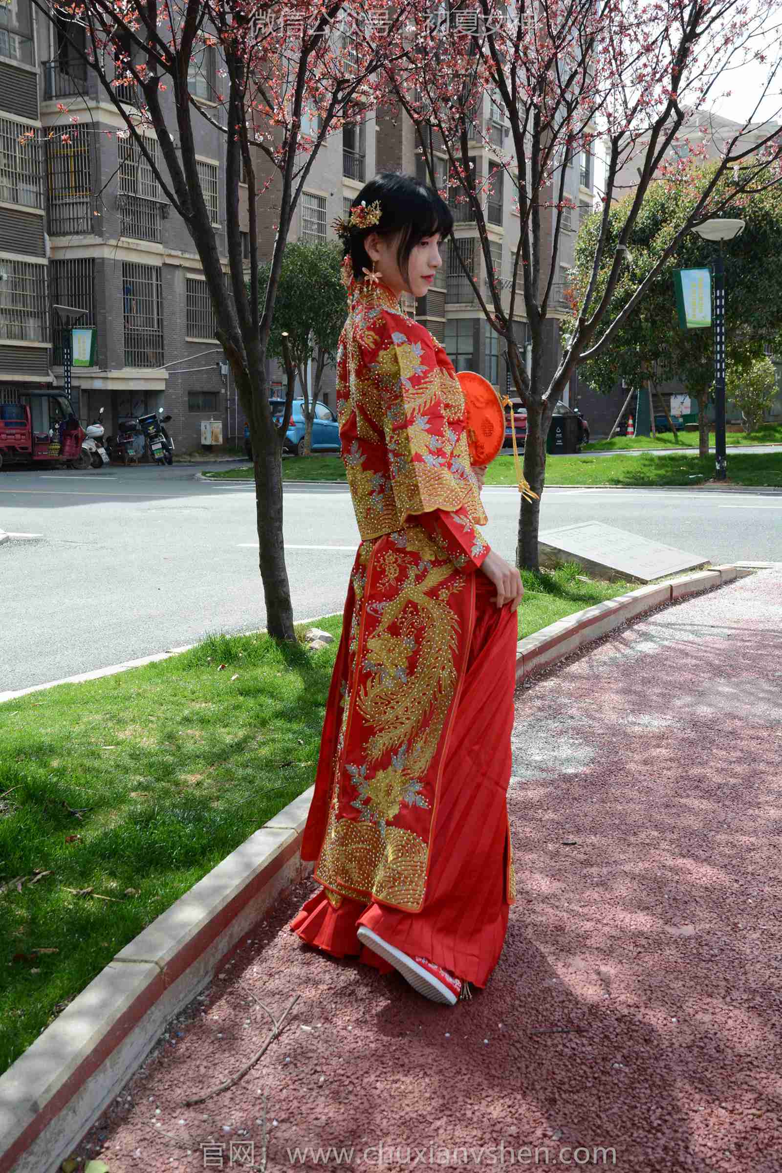 图片[103]-初夏女神 NO.169 柒柒 最美新娘[140P] – 速更版-美库