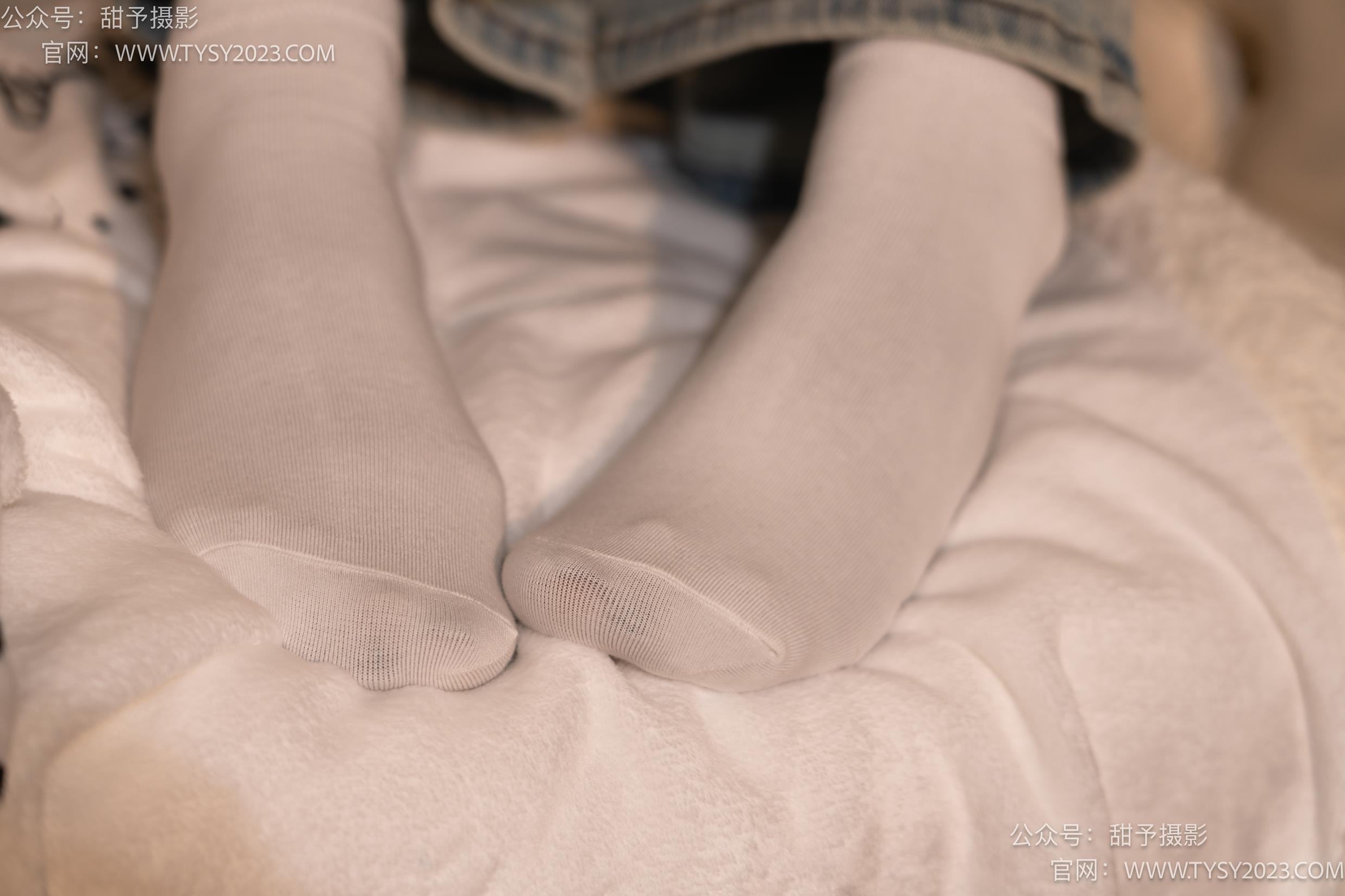 图片[109]-甜予摄影 NO.031 小野-皮鞋、白棉袜、油量灰丝[129P] – 速更版-美库