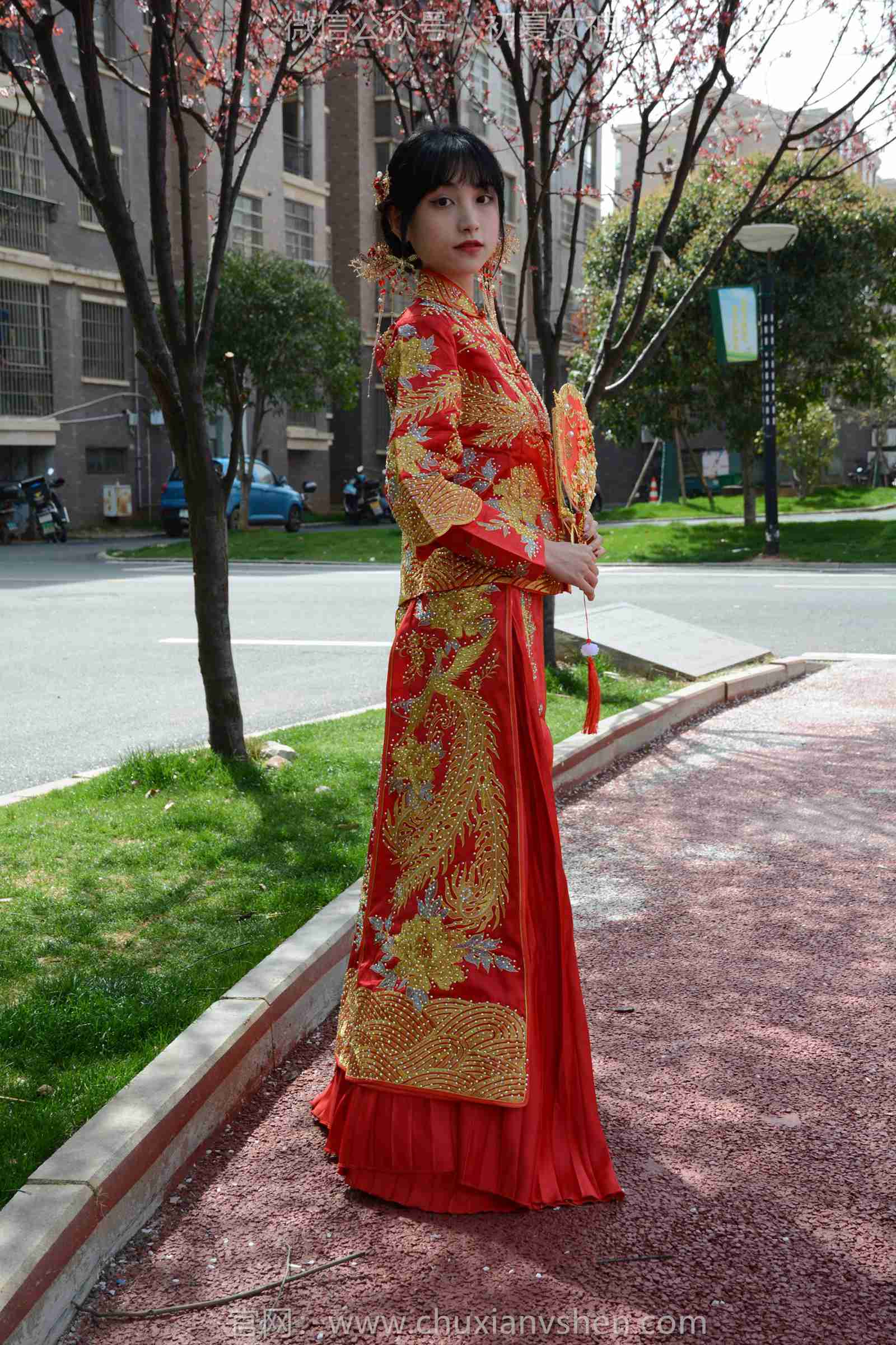 图片[105]-初夏女神 NO.169 柒柒 最美新娘[140P] – 速更版-美库