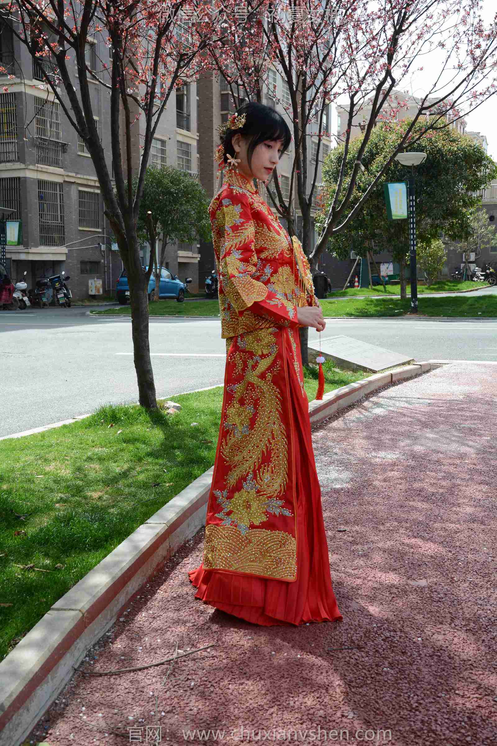 图片[106]-初夏女神 NO.169 柒柒 最美新娘[140P] – 速更版-美库