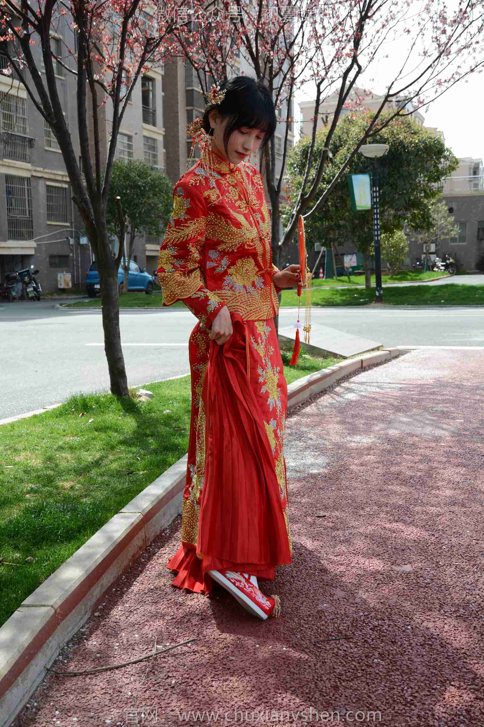 图片[107]-初夏女神 NO.169 柒柒 最美新娘[140P] – 速更版-美库