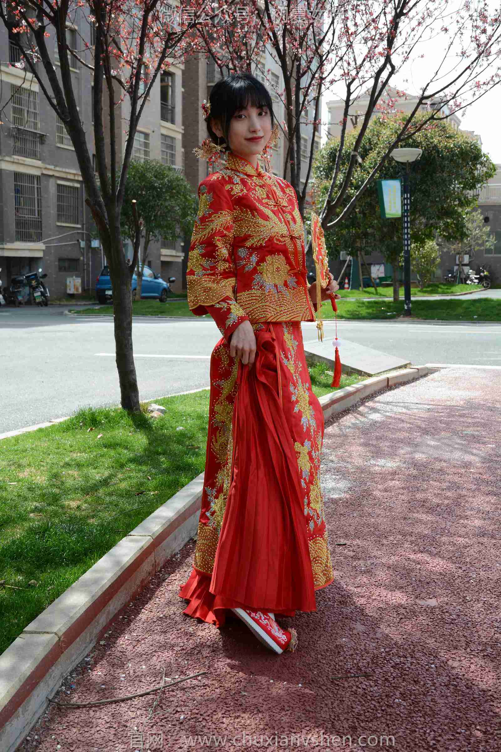 图片[108]-初夏女神 NO.169 柒柒 最美新娘[140P] – 速更版-美库