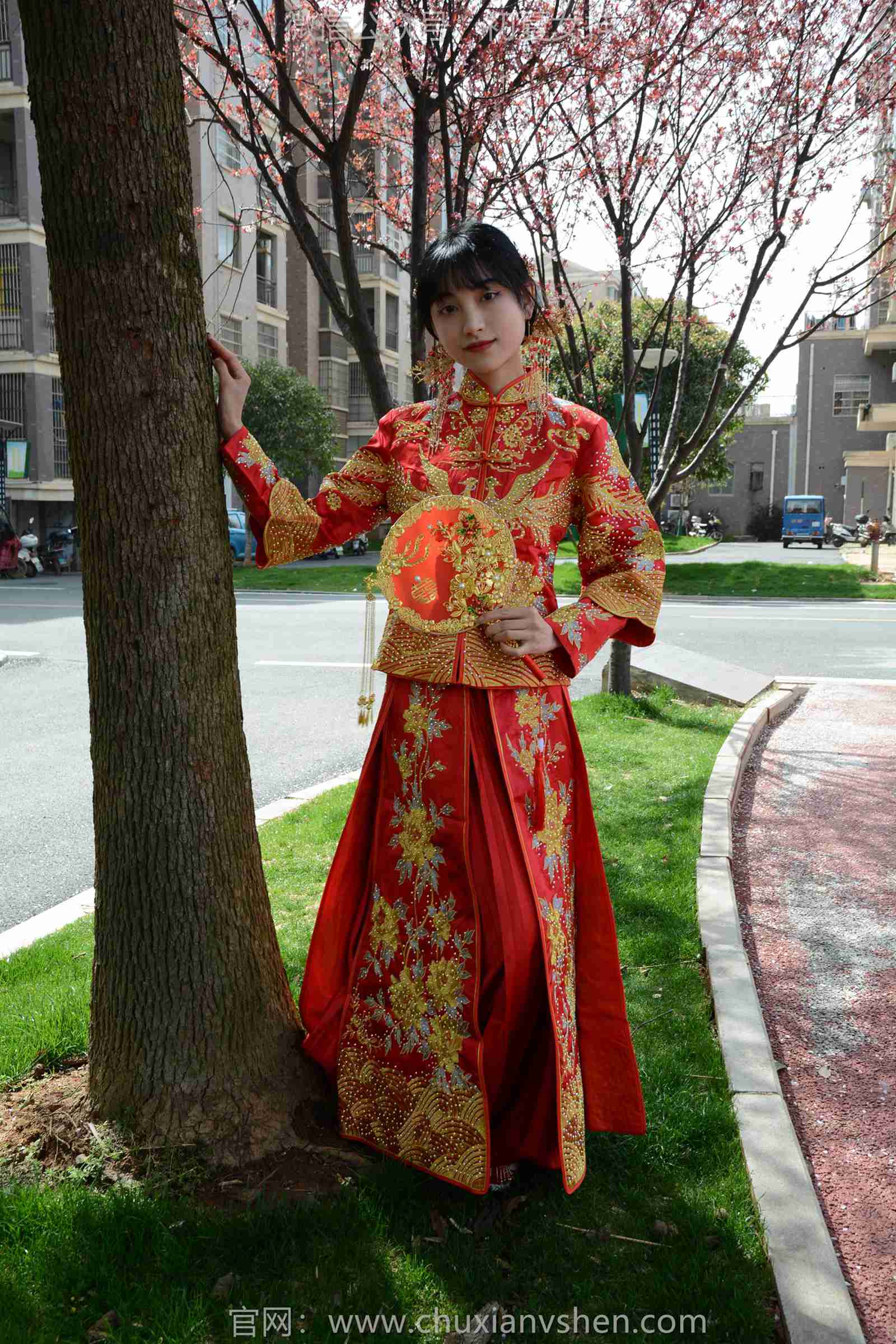 图片[111]-初夏女神 NO.169 柒柒 最美新娘[140P] – 速更版-美库