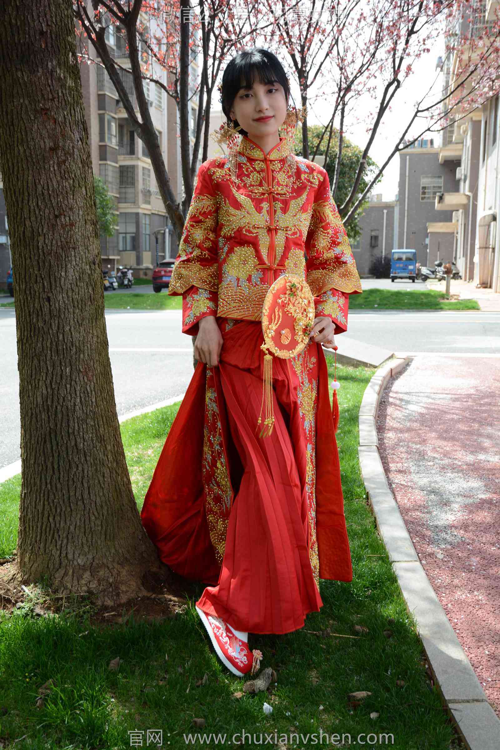 图片[113]-初夏女神 NO.169 柒柒 最美新娘[140P] – 速更版-美库