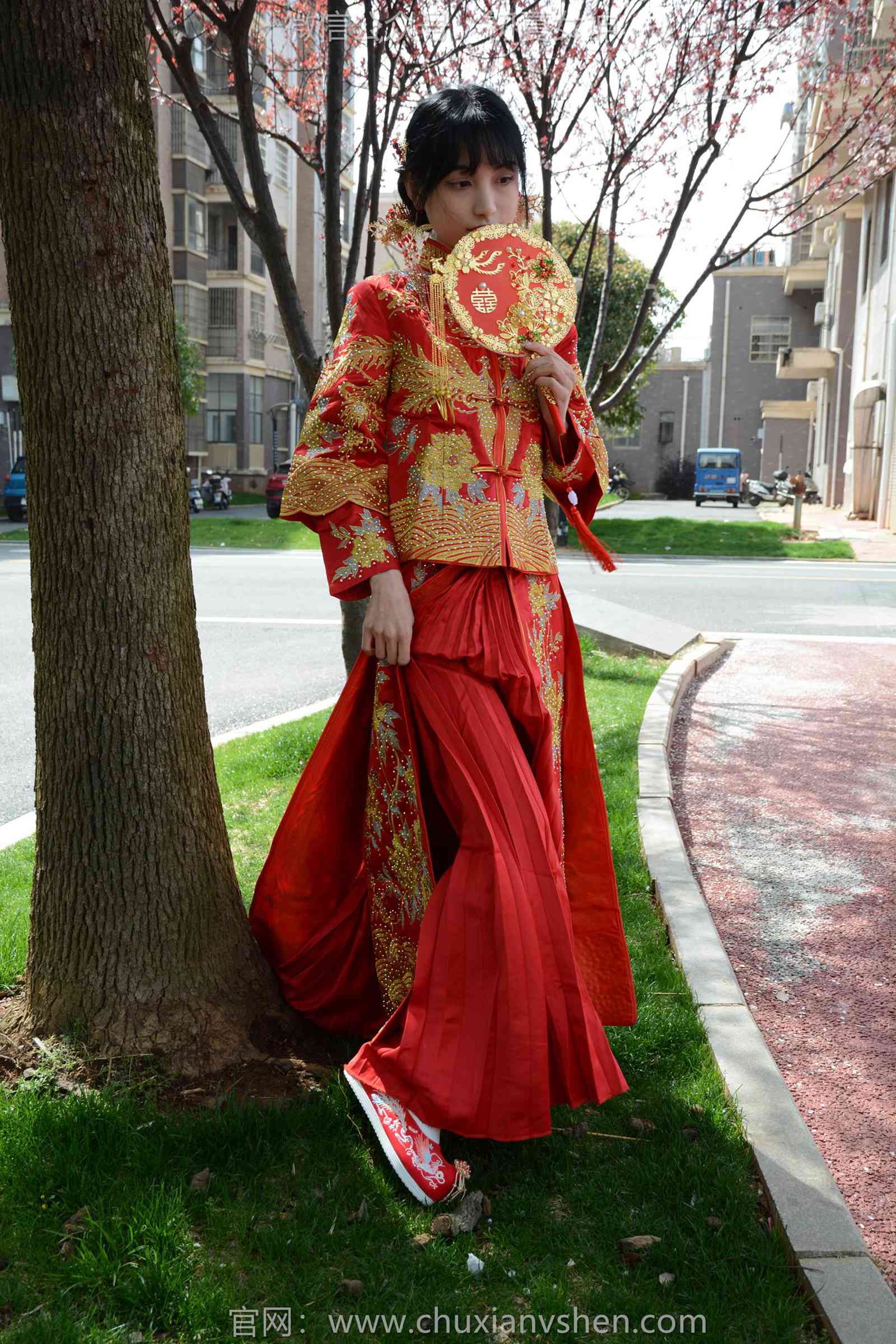 图片[114]-初夏女神 NO.169 柒柒 最美新娘[140P] – 速更版-美库