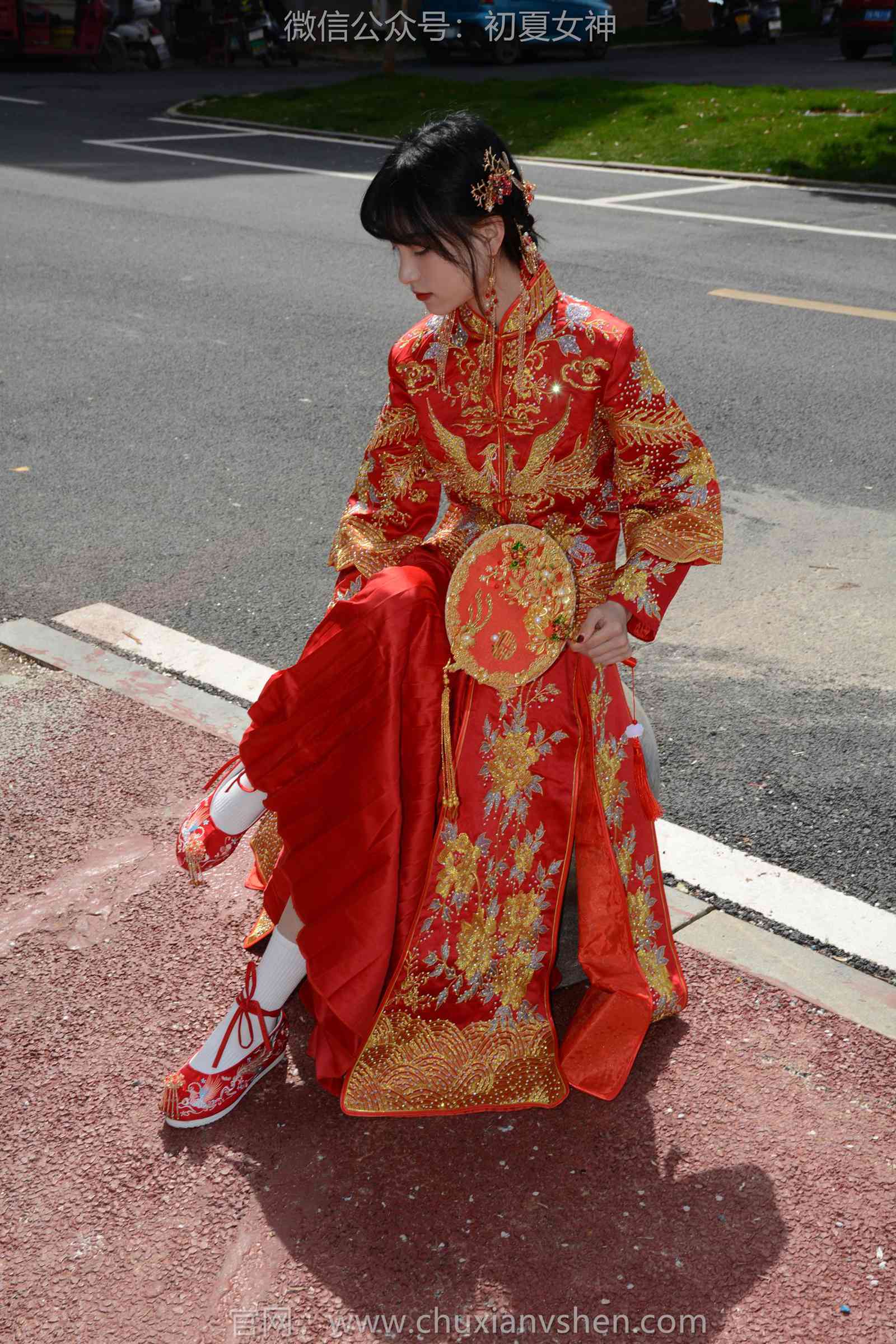 图片[119]-初夏女神 NO.169 柒柒 最美新娘[140P] – 速更版-美库