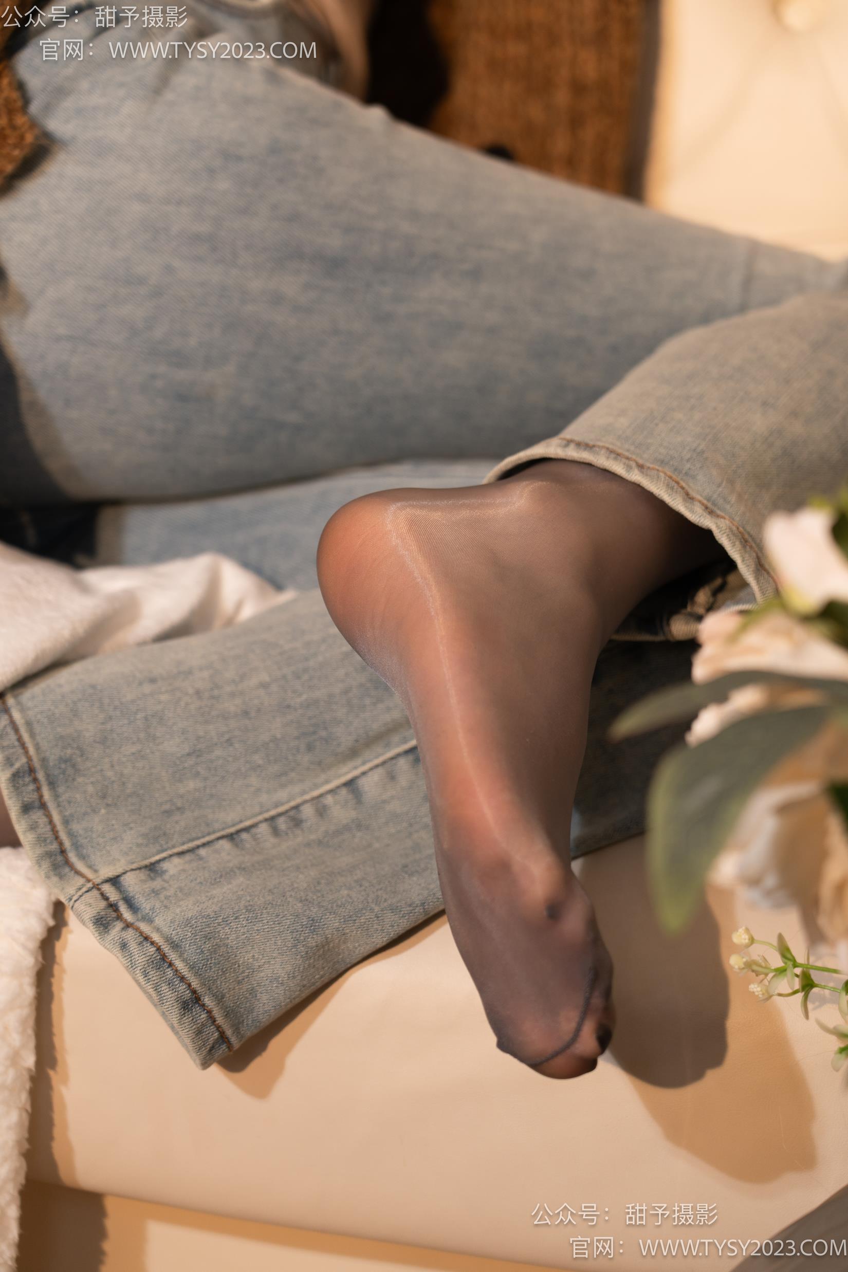 图片[124]-甜予摄影 NO.031 小野-皮鞋、白棉袜、油量灰丝[129P] – 速更版-美库