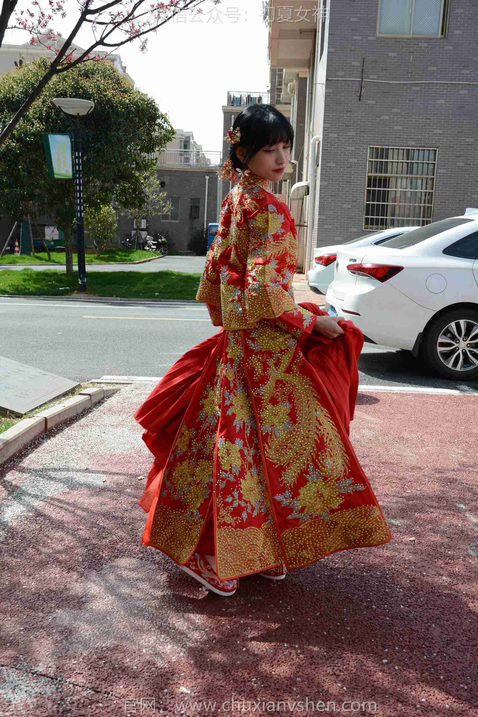 图片[122]-初夏女神 NO.169 柒柒 最美新娘[140P] – 速更版-美库