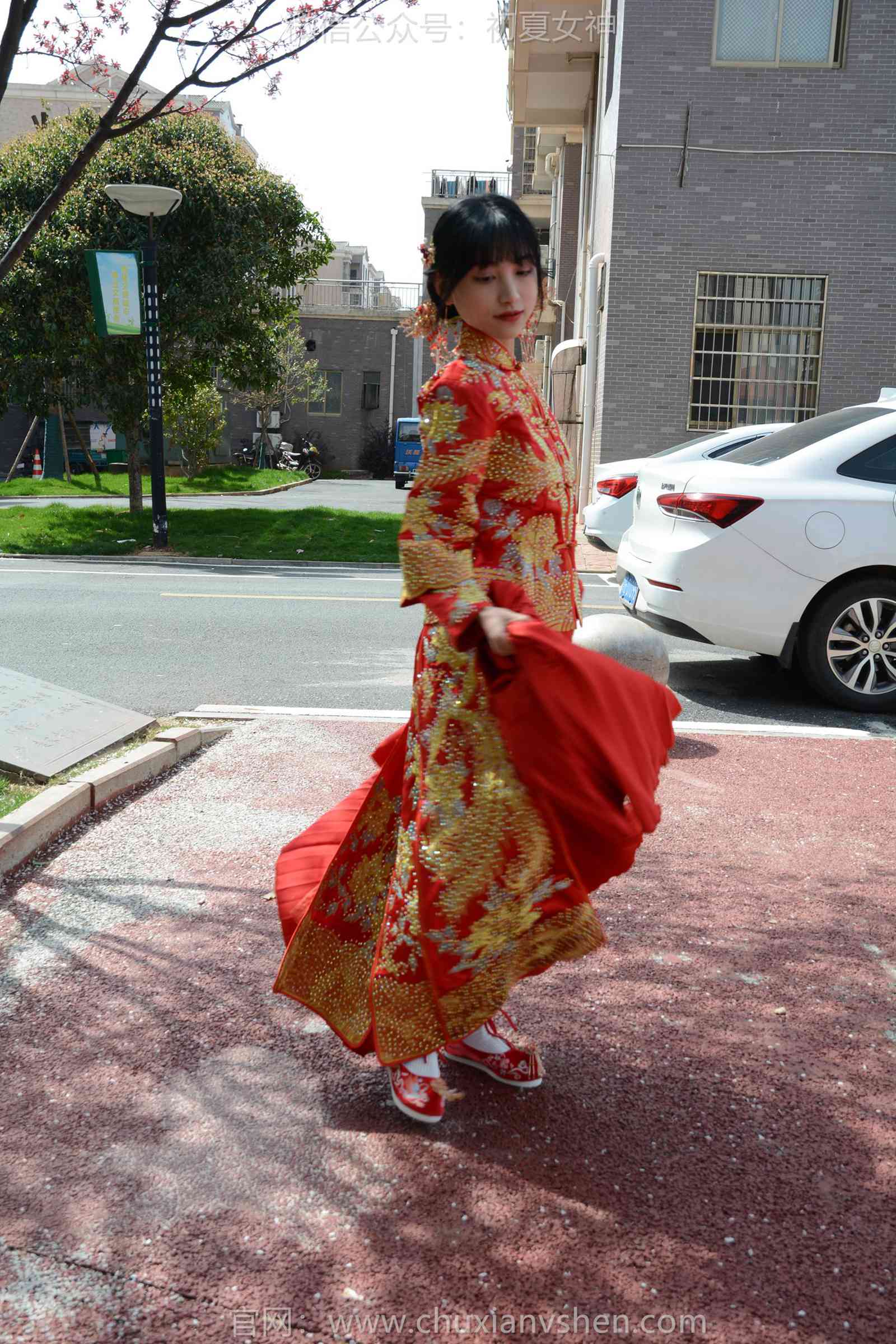 图片[123]-初夏女神 NO.169 柒柒 最美新娘[140P] – 速更版-美库