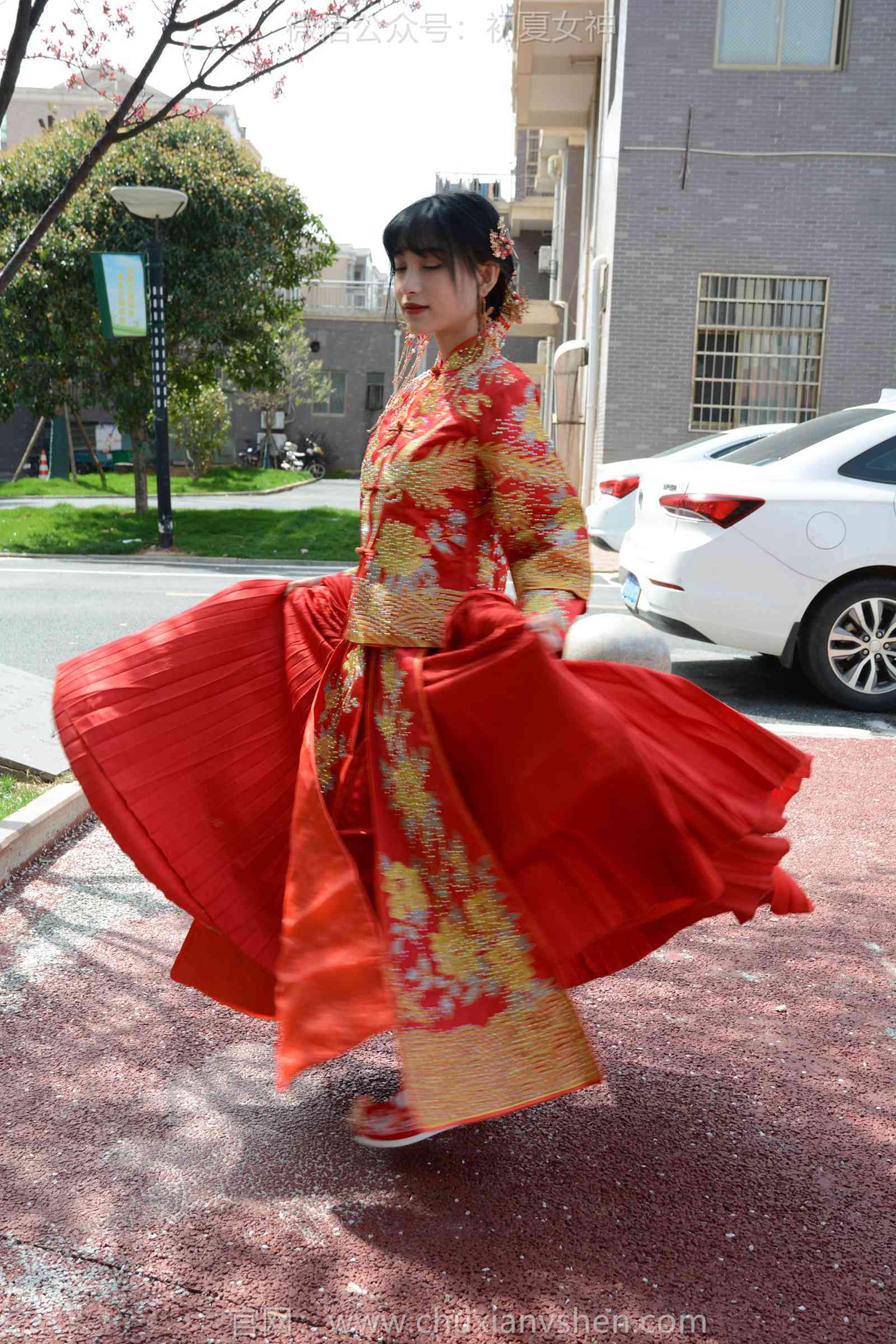 图片[124]-初夏女神 NO.169 柒柒 最美新娘[140P] – 速更版-美库