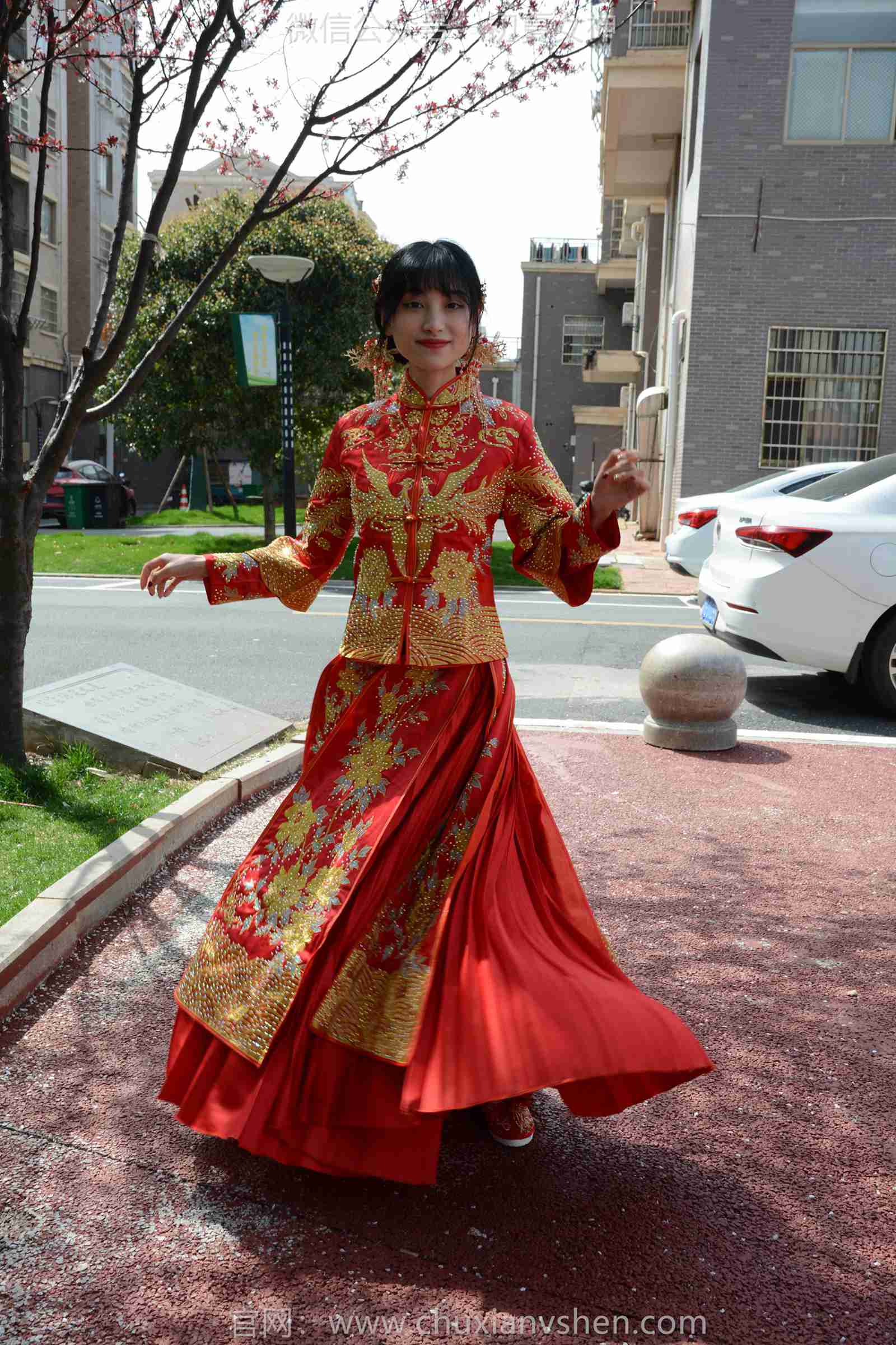 图片[128]-初夏女神 NO.169 柒柒 最美新娘[140P] – 速更版-美库