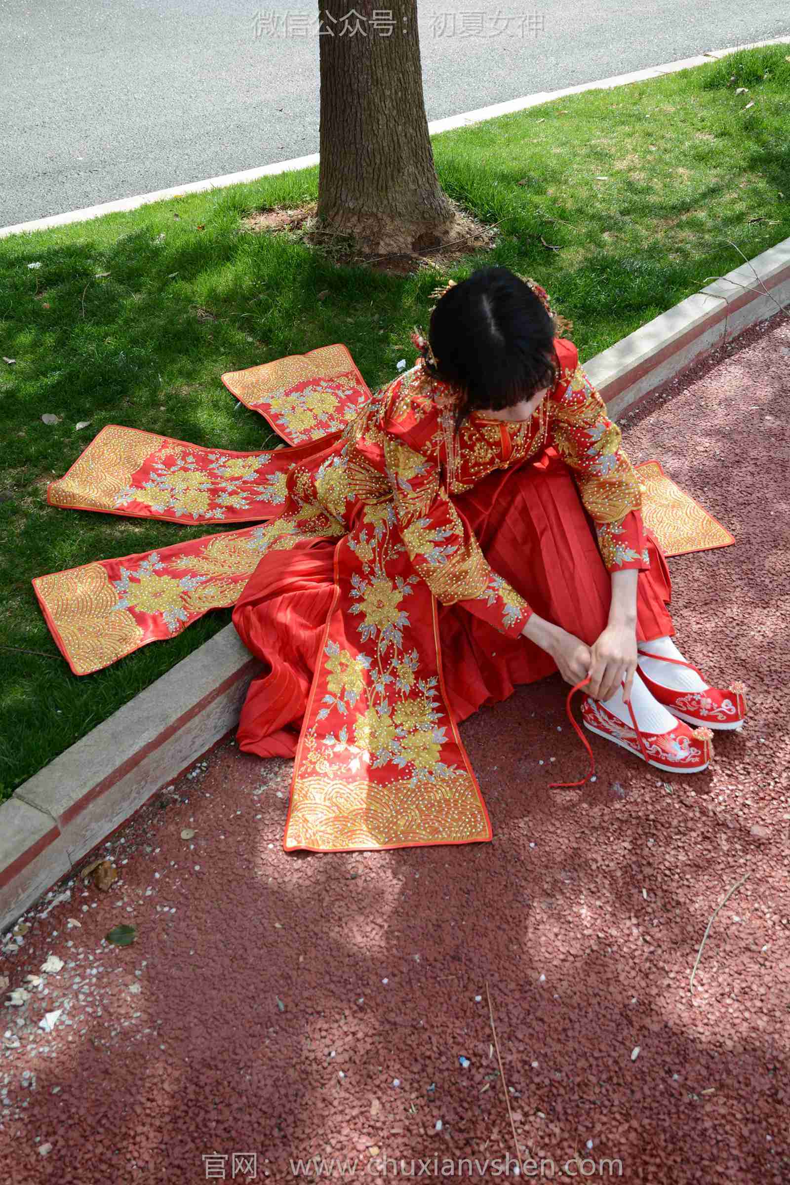 图片[129]-初夏女神 NO.169 柒柒 最美新娘[140P] – 速更版-美库