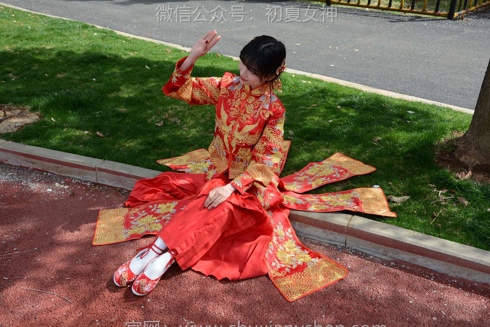 图片[131]-初夏女神 NO.169 柒柒 最美新娘[140P] – 速更版-美库