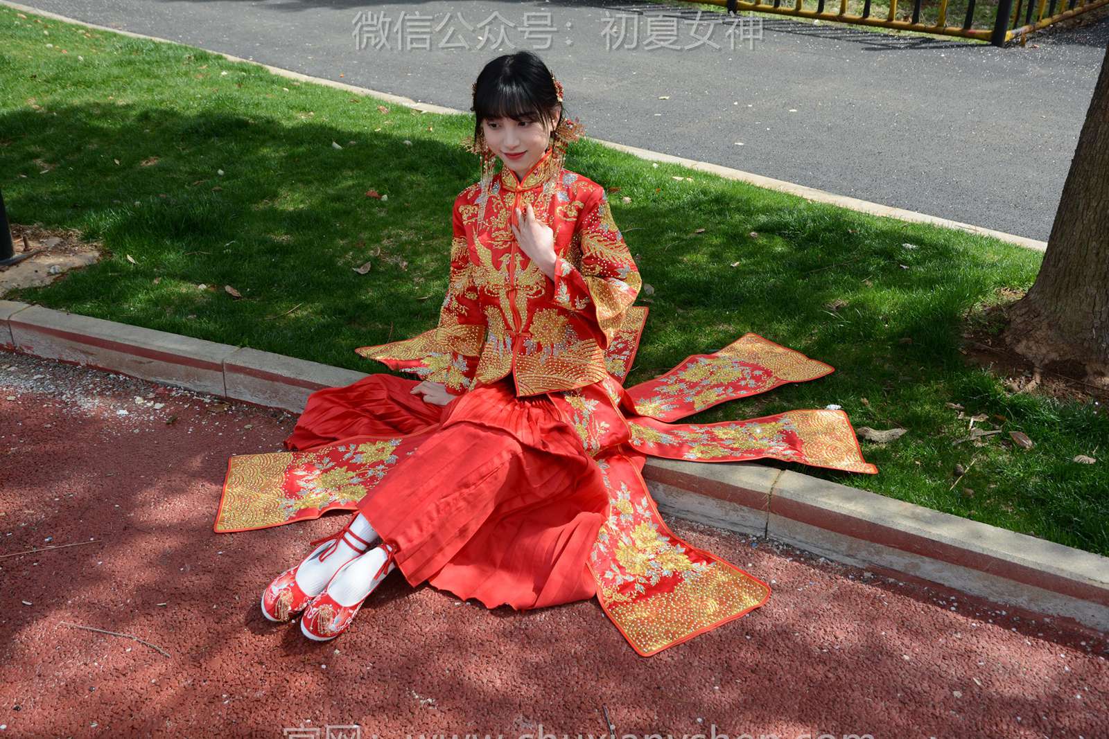 图片[130]-初夏女神 NO.169 柒柒 最美新娘[140P] – 速更版-美库