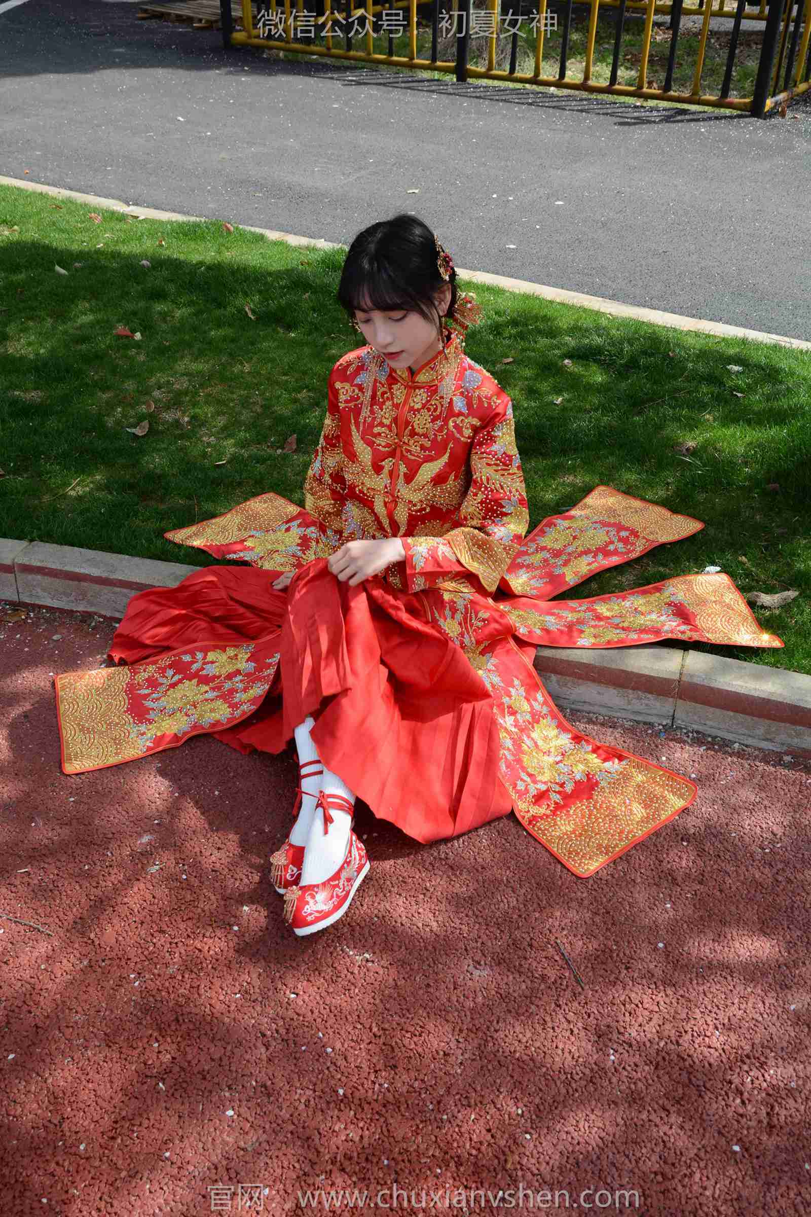 图片[132]-初夏女神 NO.169 柒柒 最美新娘[140P] – 速更版-美库