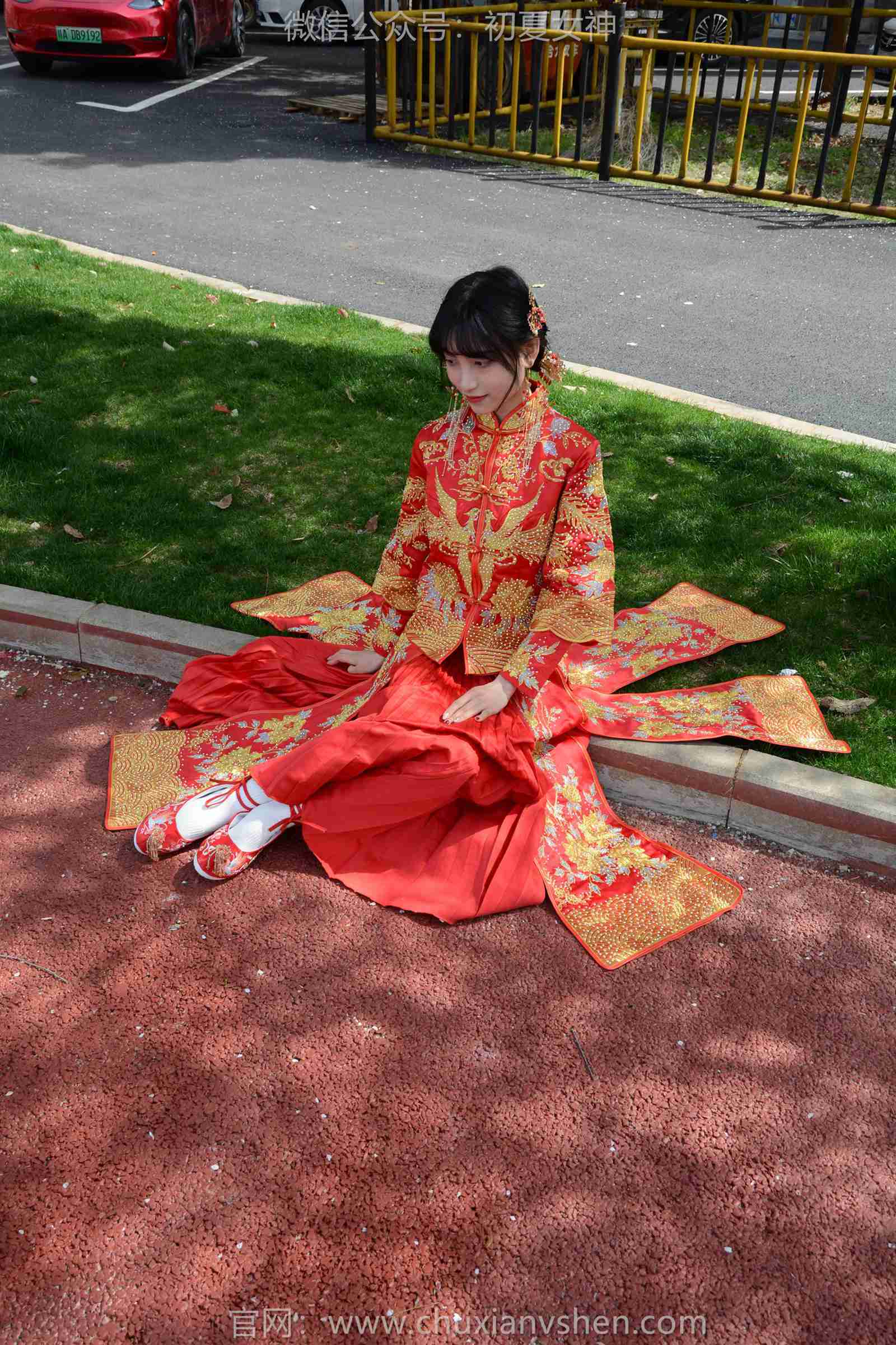 图片[133]-初夏女神 NO.169 柒柒 最美新娘[140P] – 速更版-美库