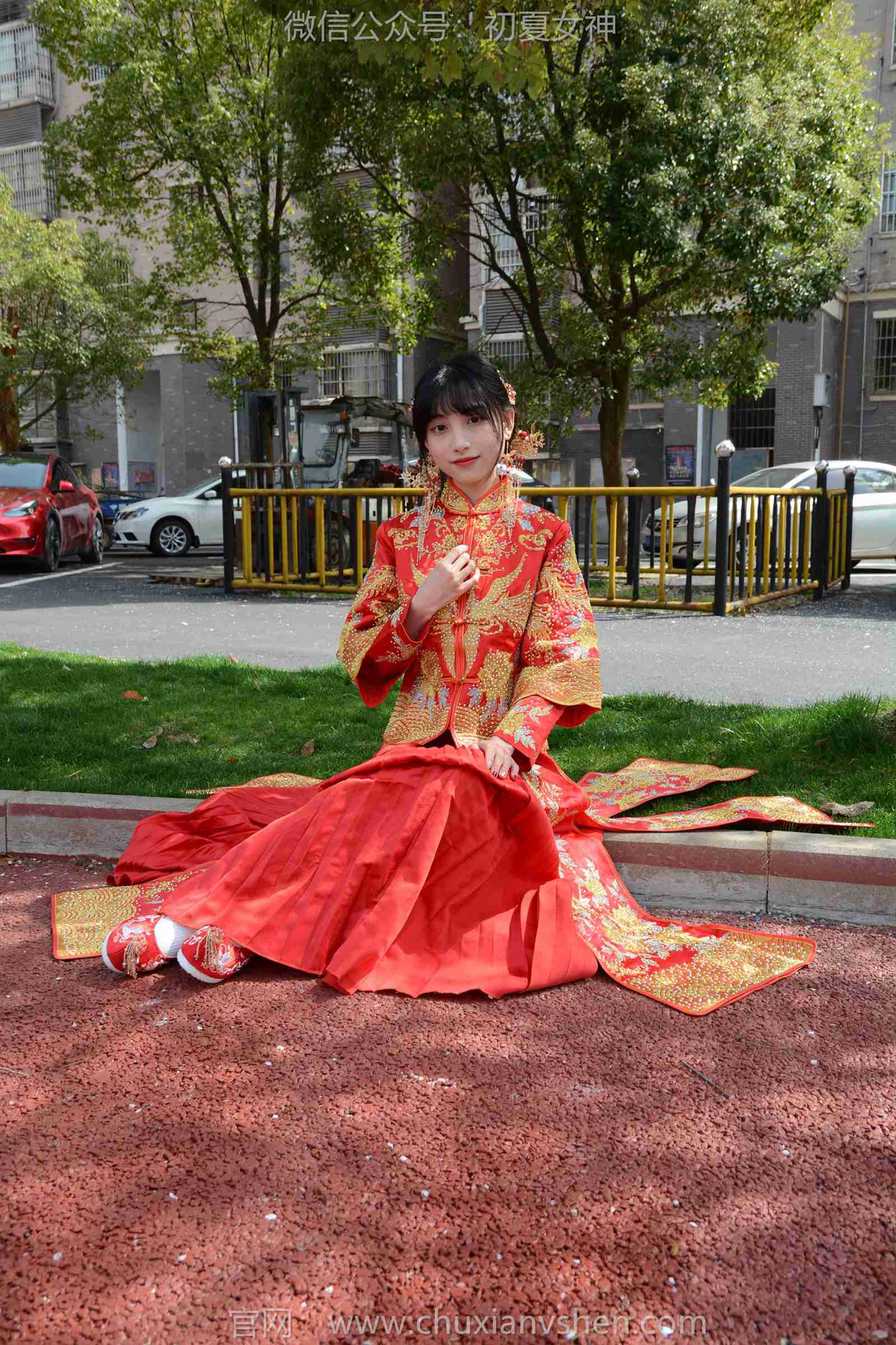 图片[135]-初夏女神 NO.169 柒柒 最美新娘[140P] – 速更版-美库