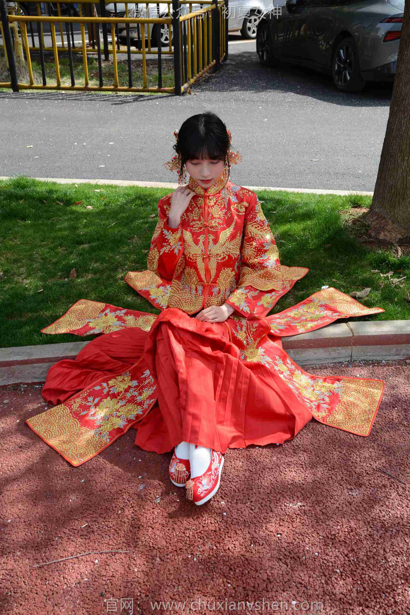 图片[137]-初夏女神 NO.169 柒柒 最美新娘[140P] – 速更版-美库