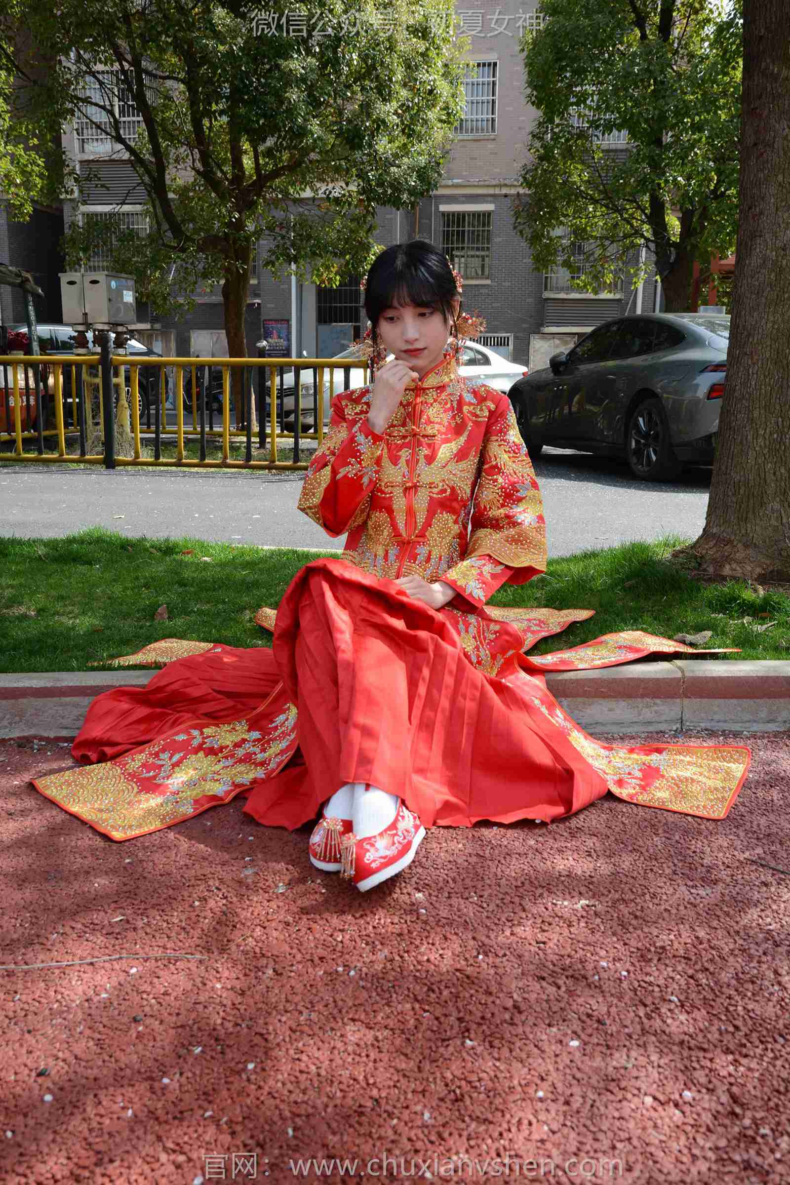 图片[139]-初夏女神 NO.169 柒柒 最美新娘[140P] – 速更版-美库