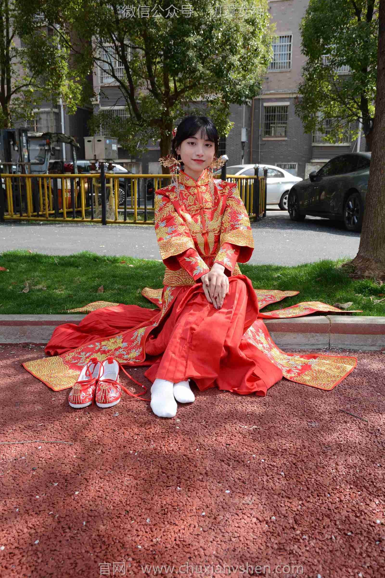 图片[140]-初夏女神 NO.169 柒柒 最美新娘[140P] – 速更版-美库