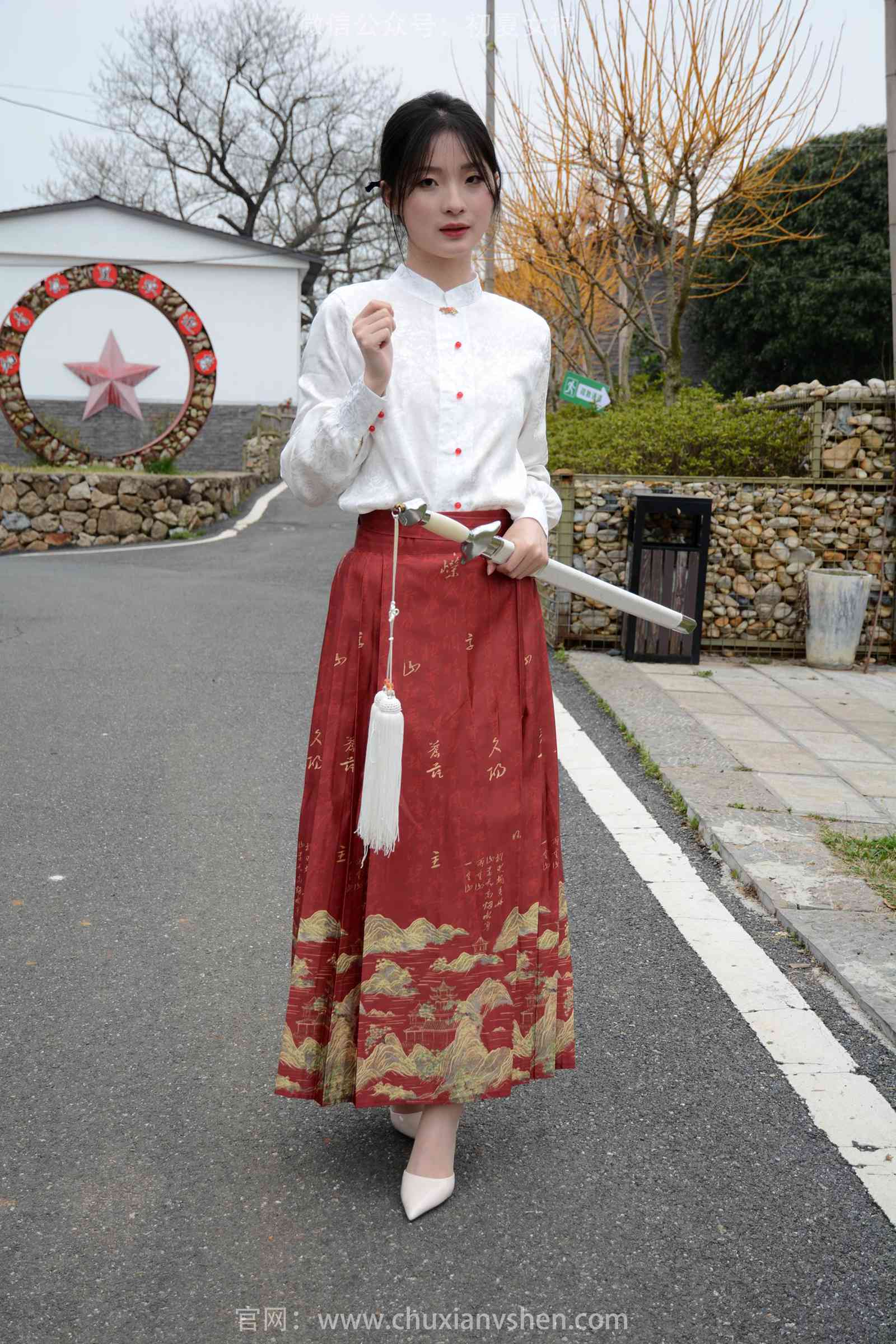 图片[13]-初夏女神 NO.170 安妮 御剑飞行[140P] – 速更版-美库