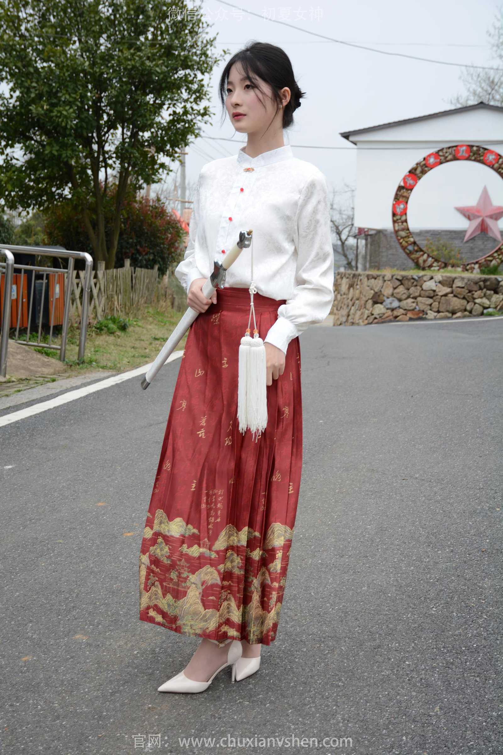 图片[16]-初夏女神 NO.170 安妮 御剑飞行[140P] – 速更版-美库