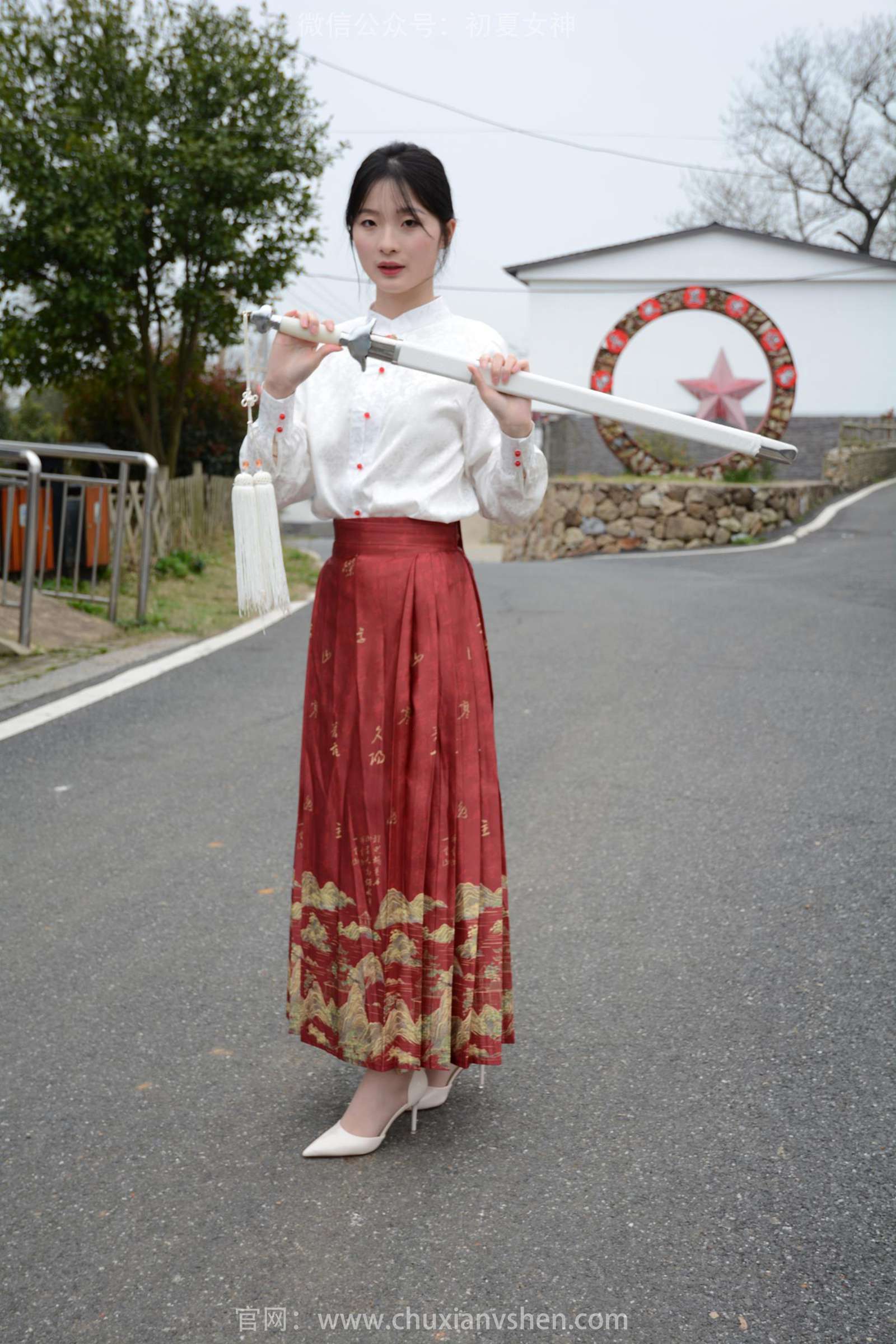 图片[19]-初夏女神 NO.170 安妮 御剑飞行[140P] – 速更版-美库