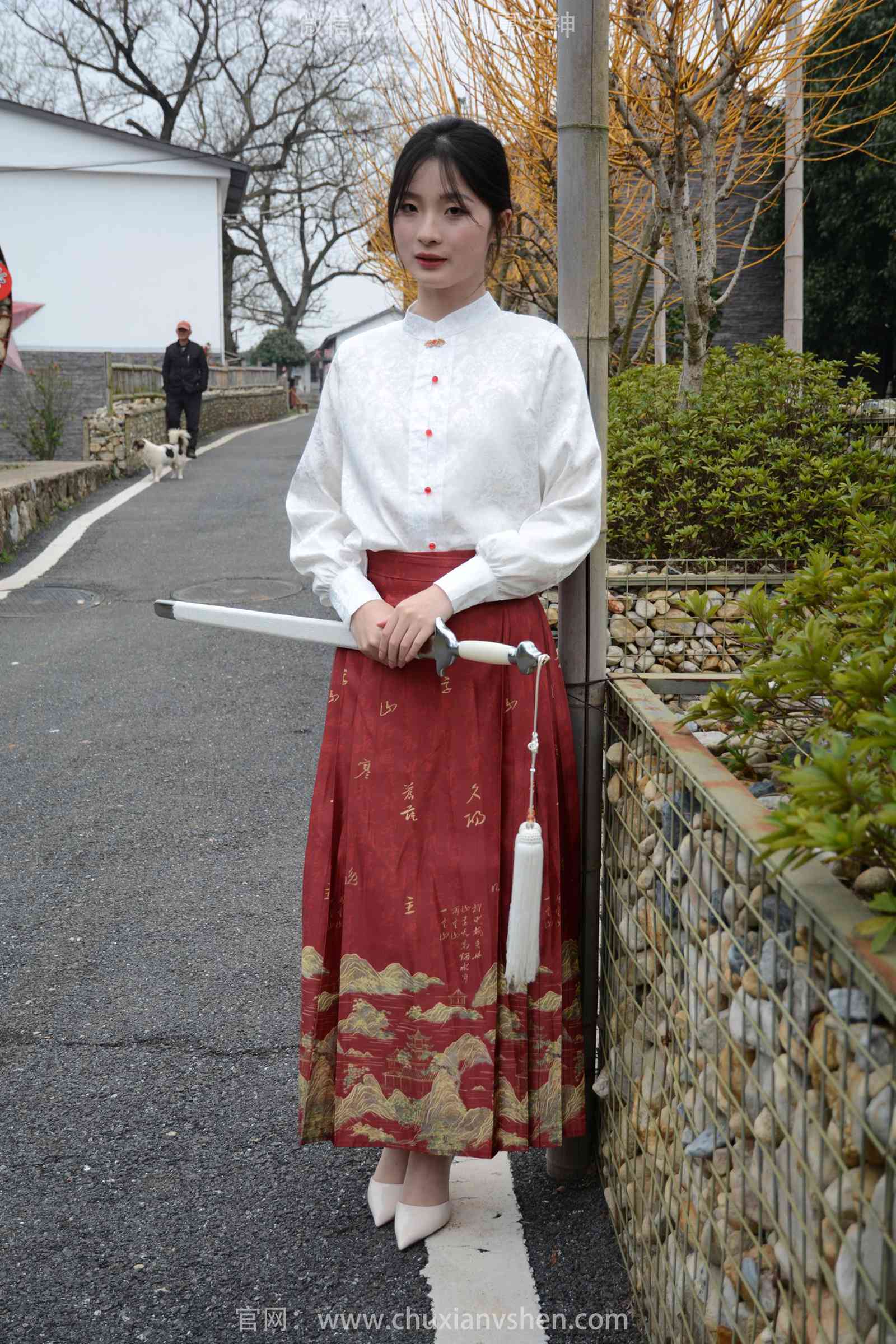 图片[25]-初夏女神 NO.170 安妮 御剑飞行[140P] – 速更版-美库