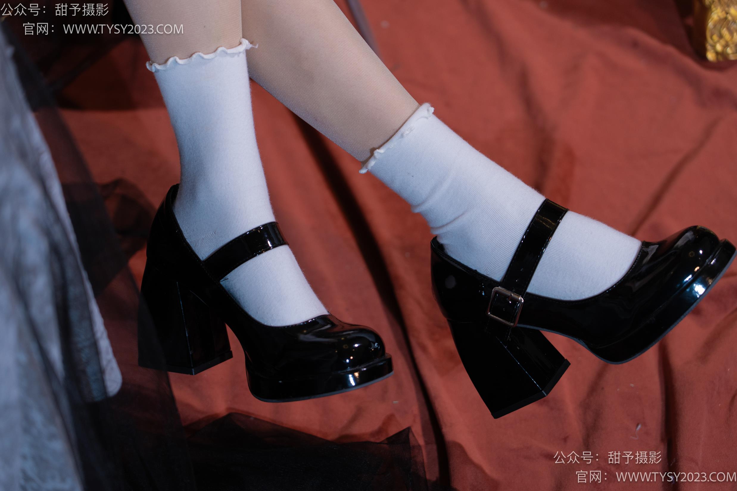 图片[70]-甜予摄影 NO.032 澜澜-皮鞋、白棉袜、肉丝[133P] – 速更版-美库