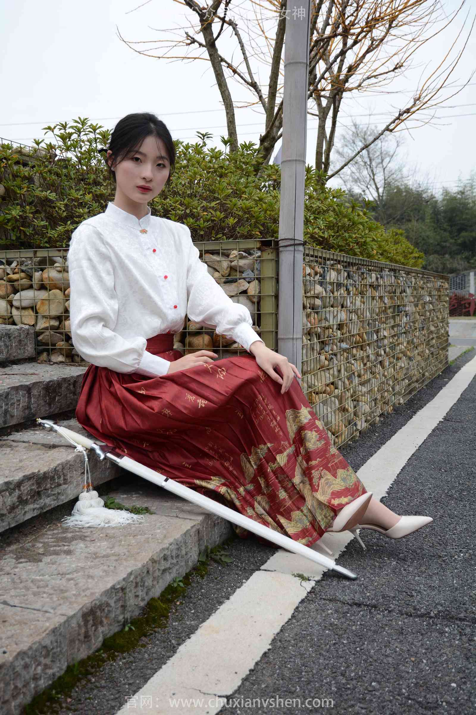 图片[36]-初夏女神 NO.170 安妮 御剑飞行[140P] – 速更版-美库